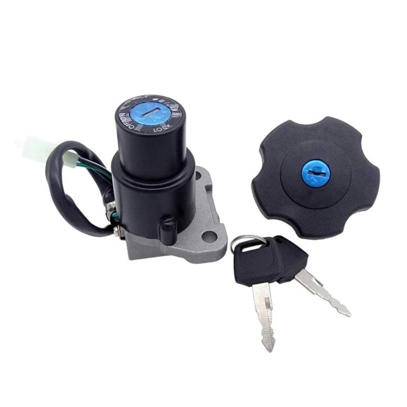 Zündspule 1 Set Motorrad Tankdeckel Abdeckung Für Für XT600 TW200 DT200 DT200R XT225 Für Serow 225 Moto Zündschloss Sitz Key Lock Kit Motorrad-Zündkerze von WALEQW