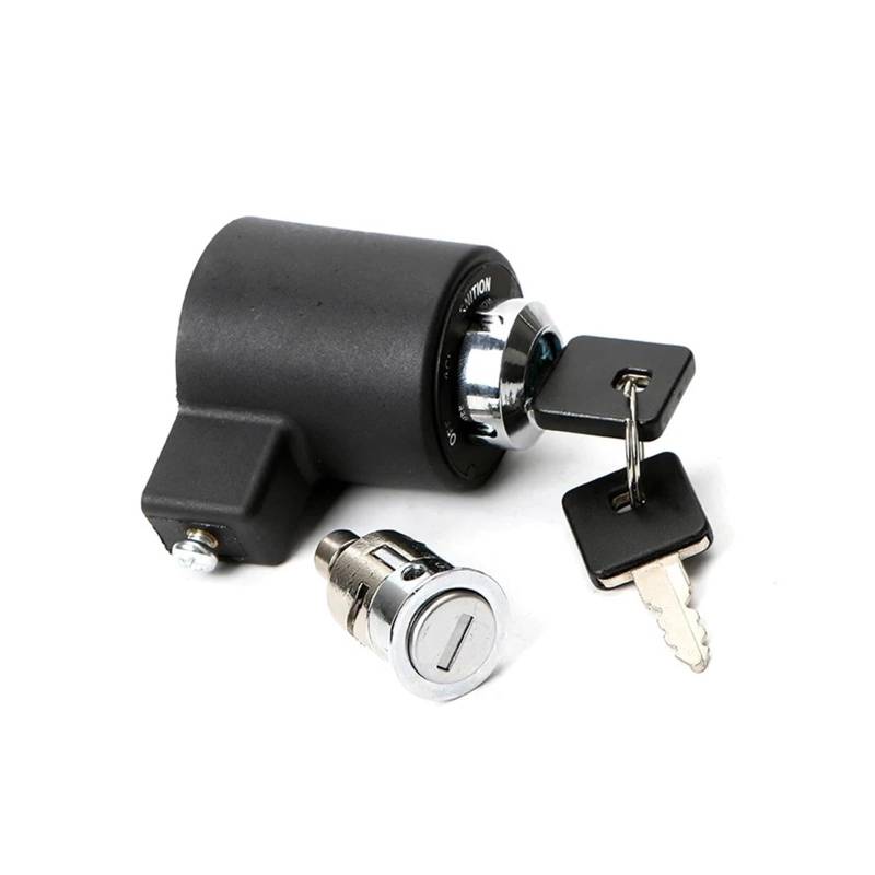 Zündspule 1 Set Motorrad Zündschlüssel Starter Schalter Mit Stecker Wireless Set Für XL 883-1200 2014 2015 2016 2017 2018 2019 2020 Motorrad-Zündkerze von WALEQW