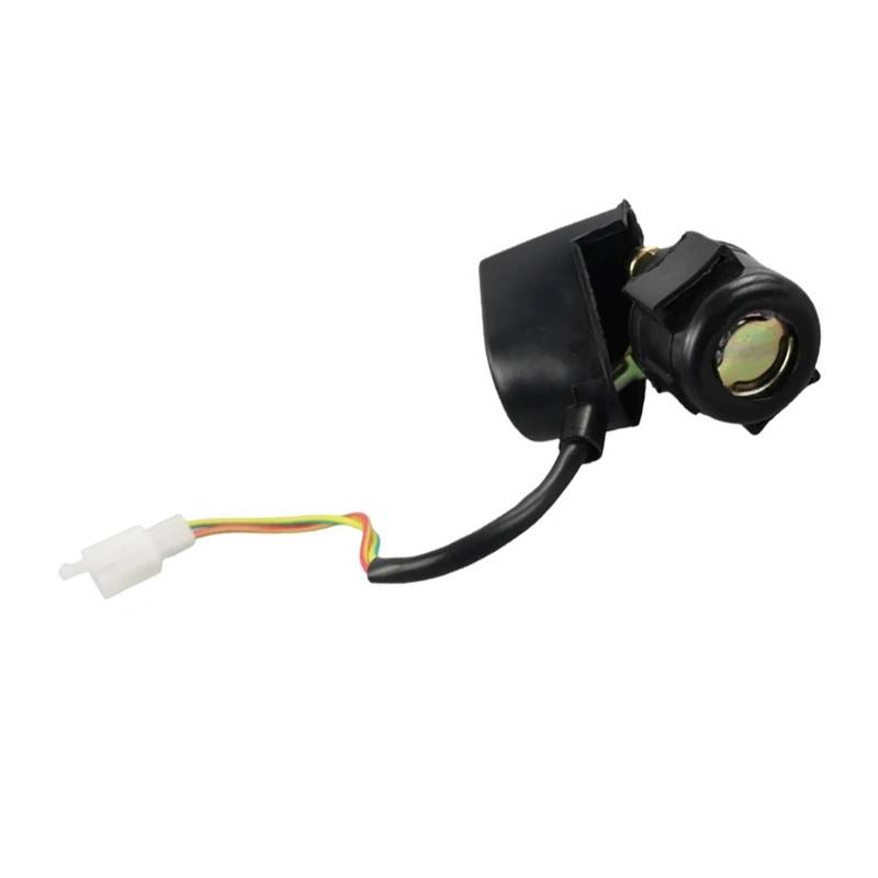 Zündspule 2-poliger Motorrad-Elektrostarter Für GY6 50ccm 70ccm 90ccm 110ccm 125ccm 150ccm 200ccm 250ccm ATV Moped Go-Kart Magnetrelaisschalter Motorrad-Zündkerze von WALEQW