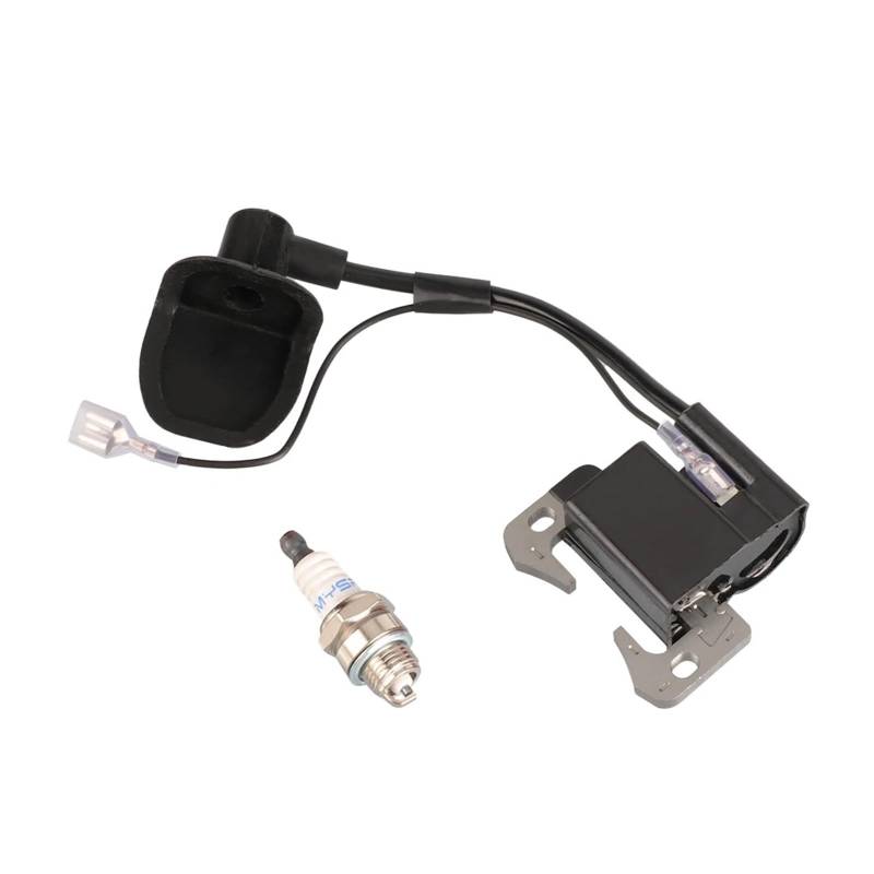 Zündspule Für 2 Takt 33cc 43cc 47cc 49cc 50cc Mini Moto Dirt Pocket Bike Moped Chopper Scooter Kinder ATV Quad Go Kart Zündspule Motorrad-Zündkerze(C-Ignition Coil Kit) von WALEQW