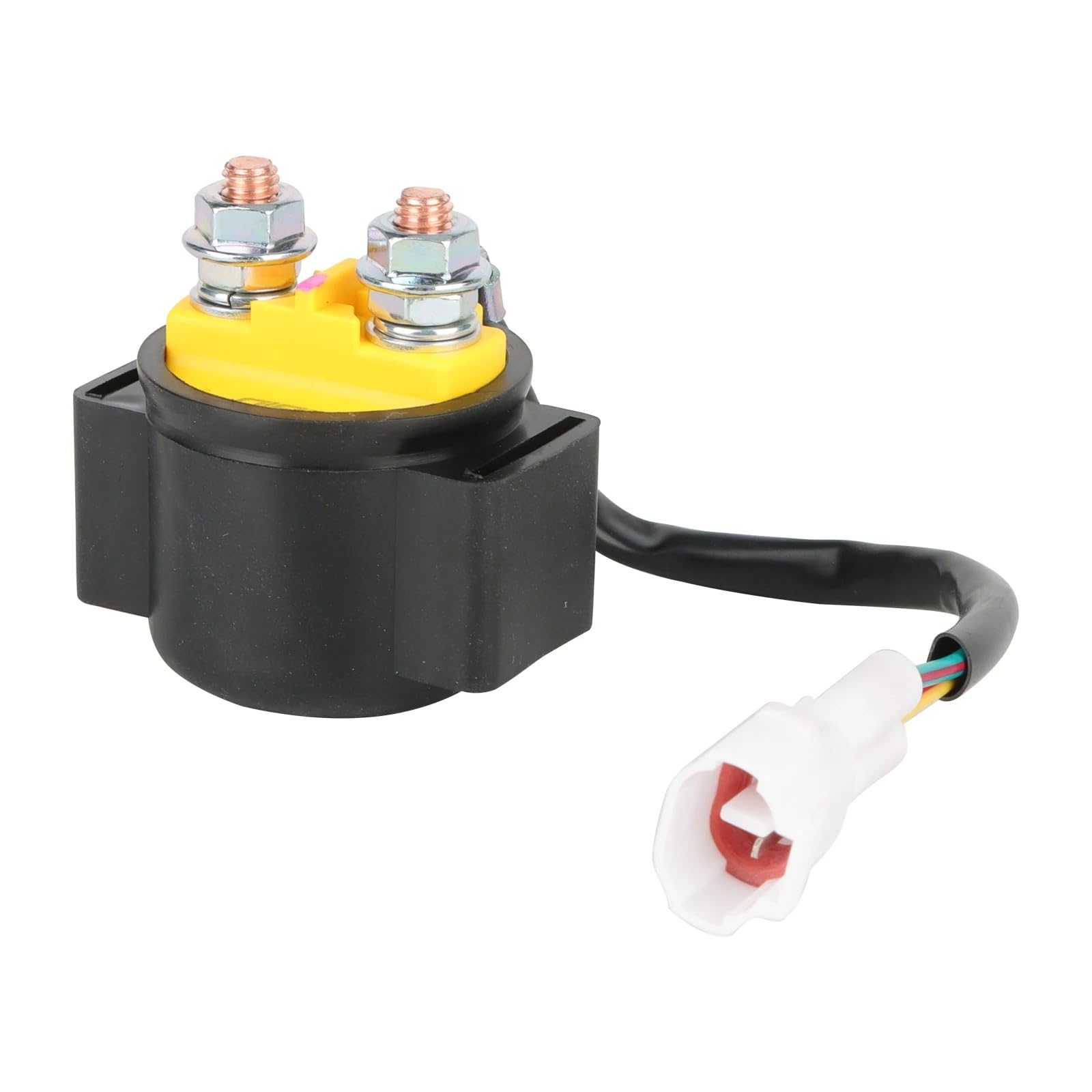 Zündspule Motorrad Starter Magnet Relais Zündung System Relais Für GY6 Pitbike Zubehör Motorrad-Zündkerze(Relays-T1) von WALEQW