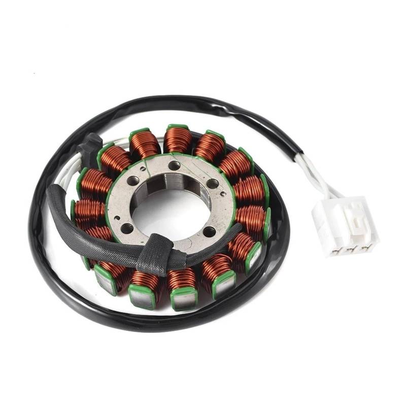 Zündspule Stator Spule 21003-0049 Für Kawasaki Für ZX600 Für Ninja ZX-6R ZX6R 2007 2008 Motorrad Magneto Motor Zubehör Motorrad-Zündkerze von WALEQW