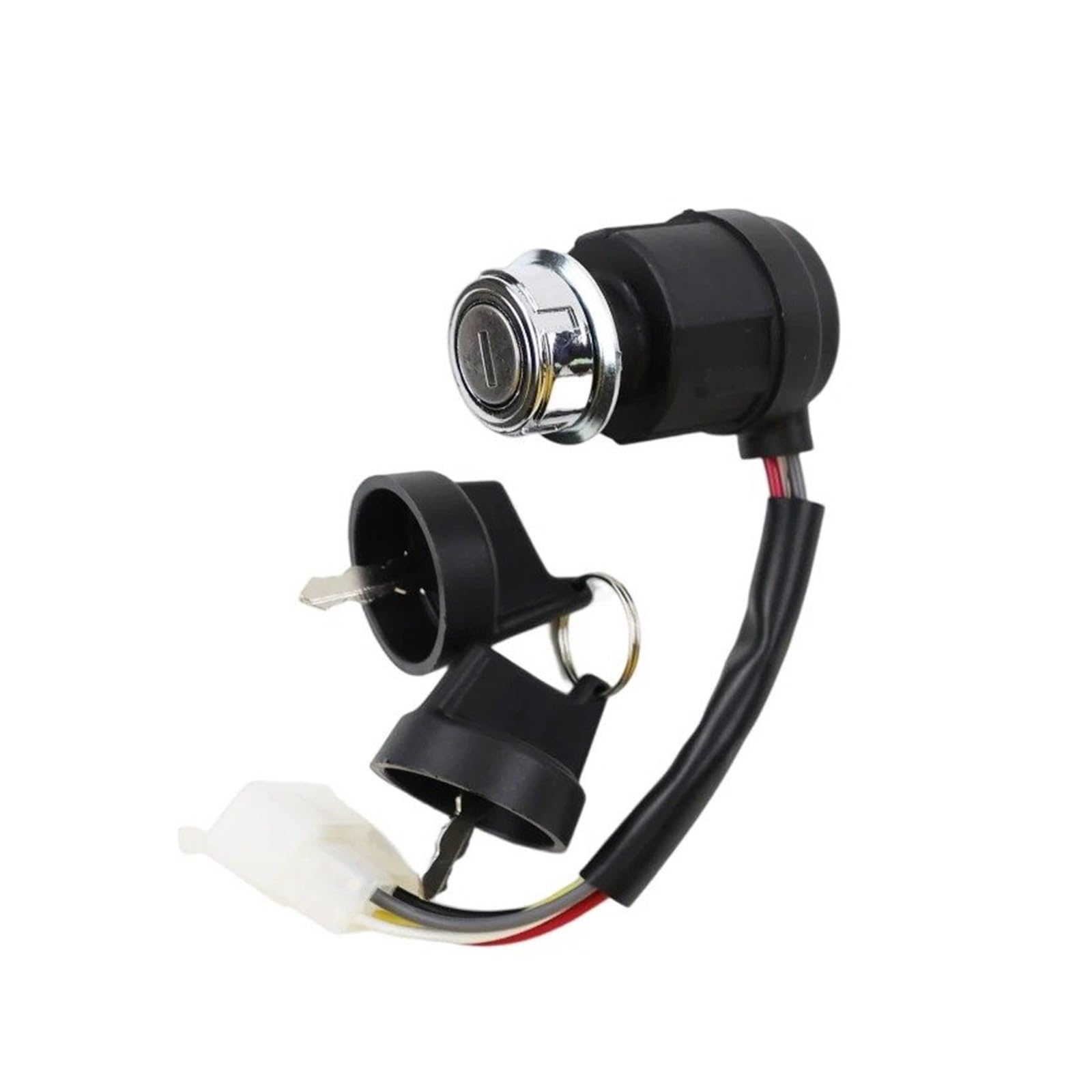 Zündspule Universal 5 Draht 6 Pin Zündschlüssel Schalter Starten Schloss Für Dirt Pit Bike Für ATV Go Kart Motorrad Teile Accessoeirs Motorrad-Zündkerze(Modle 1) von WALEQW