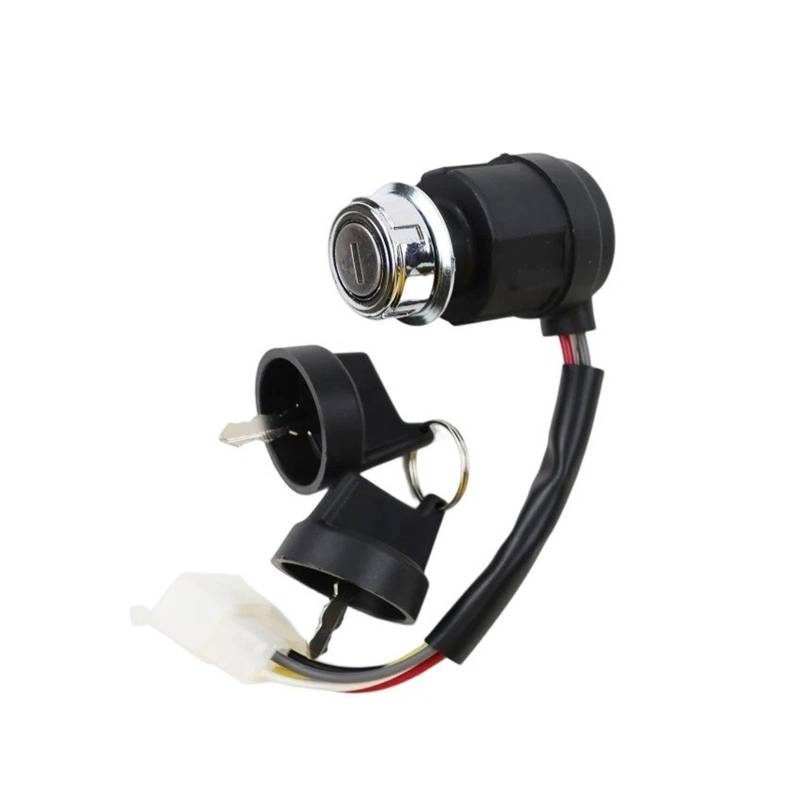 Zündspule Universal 5 Draht 6 Pin Zündschlüssel Schalter Starten Schloss Für Dirt Pit Bike Für ATV Go Kart Motorrad Teile Accessoeirs Motorrad-Zündkerze(Modle 1) von WALEQW
