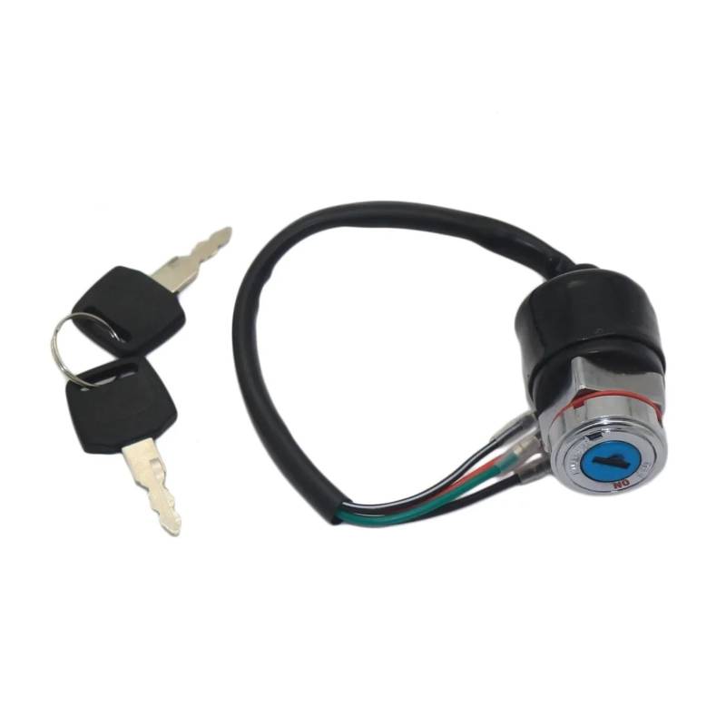 Zündspule Universal Motorrad Ersatz Montage Schalter Zündschlüssel Set Für CT110 Postie Bike Für CT 110 Motorrad-Zündkerze von WALEQW