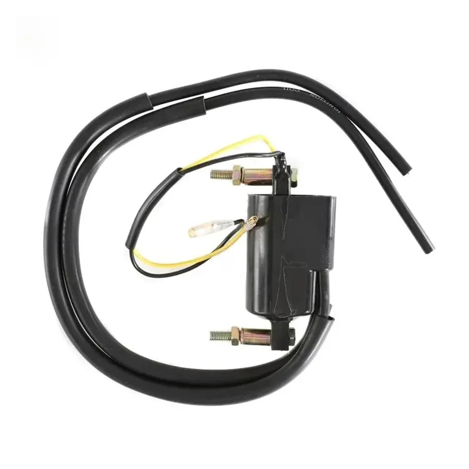 Zündspule Zündspulensatz Für Suzuki Für GS550 Für GS750 Für GS850 Für GS1000 2 Dual-Output-4-Ohm-Spulen Mit Zündkerzensteckern Motorrad-Zündkerze von WALEQW