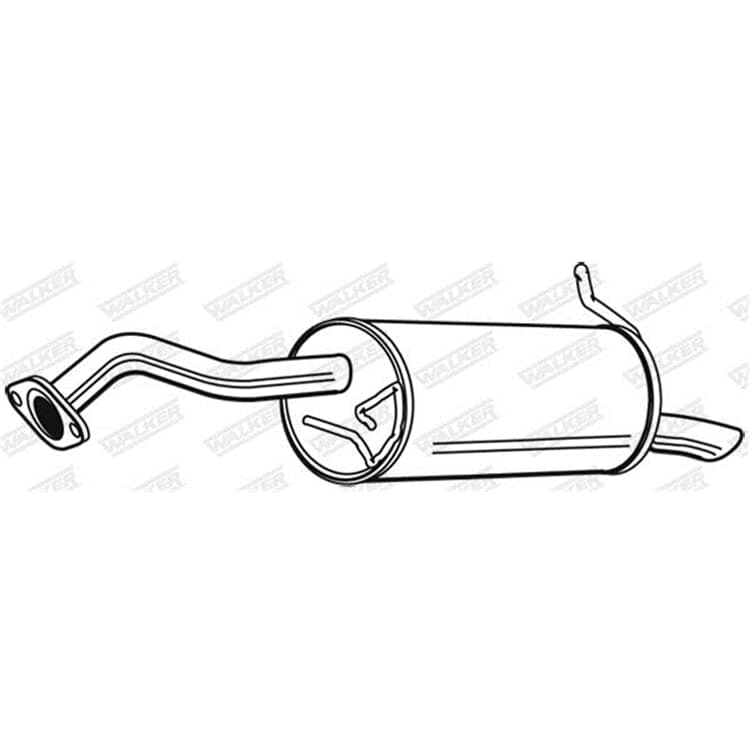 Walker Endschalld?mpfer Mazda Premacy Walker Endschalld?mpfer Mazda Premacy von WALKER