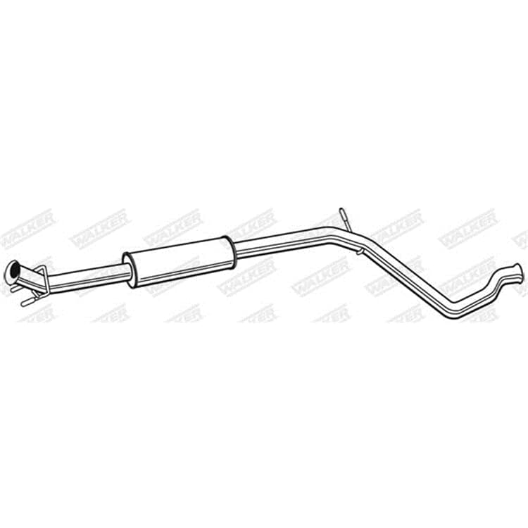 Walker Mittelschalld?mpfer Citroen C4 Peugeot 307 von WALKER