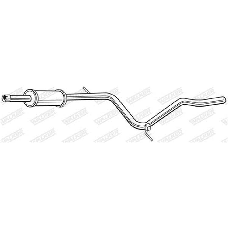 Walker Mittelschalld?mpfer Fiat Palio Walker Mittelschalld?mpfer Fiat Palio von WALKER