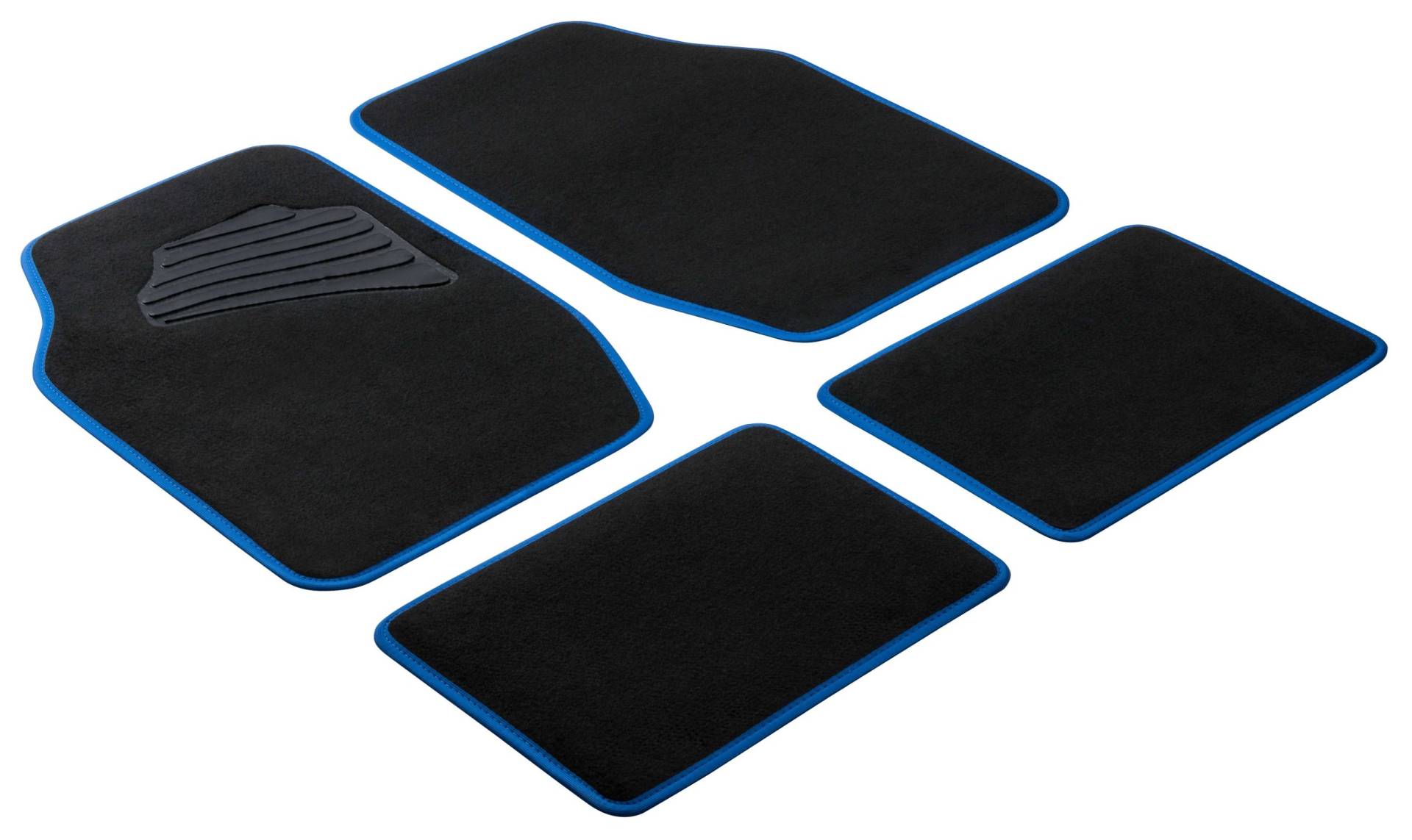Auto-Teppich Matrix, Universal Fußmatten-Set 4-teilig blau von Walser GmbH