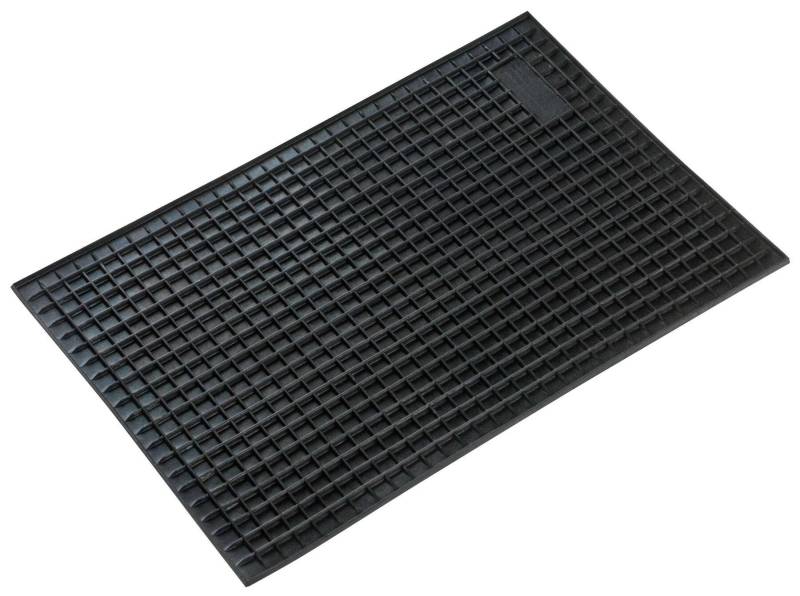 Gummimatte Rechteck, zuschneidbare Wabenmatte ca. 42x28 cm schwarz von WALSER