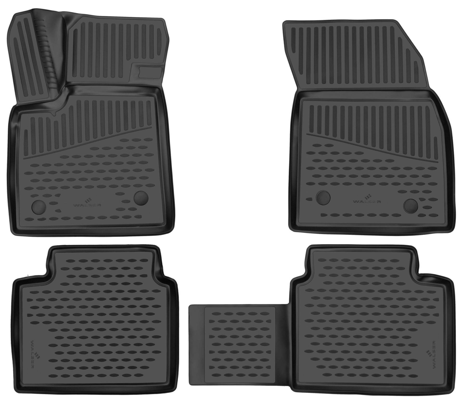 Gummimatten XTR für Ford Focus IV (Focus 4) (HN) 01/2018-Heute, Ford Focus IV Turnier (HP) 09/2018-Heute von WALSER