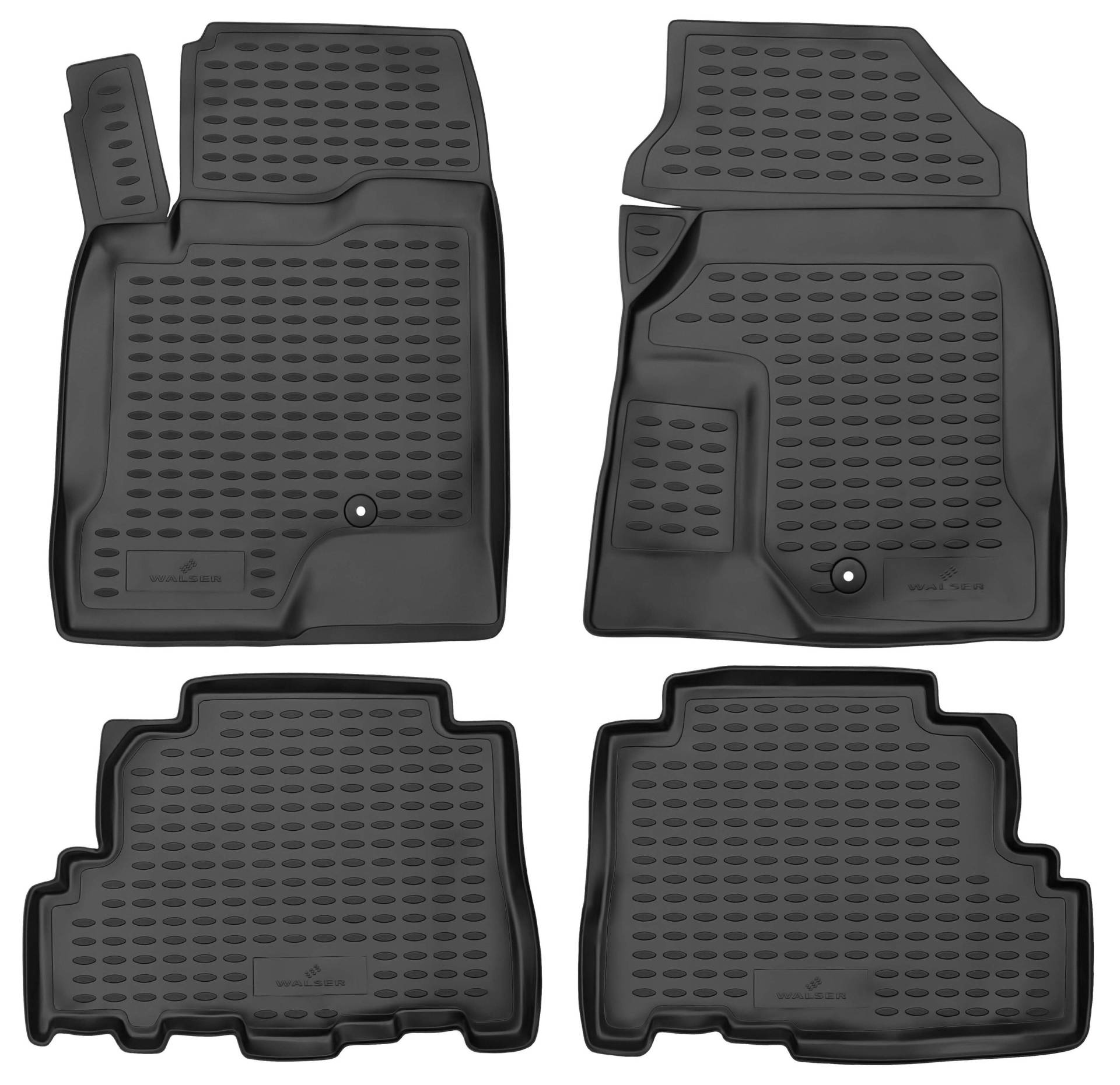 Gummimatten XTR für Opel Antara A 05/2006-Heute Gummimatten XTR für Opel Antara A 05/2006-Heute von WALSER