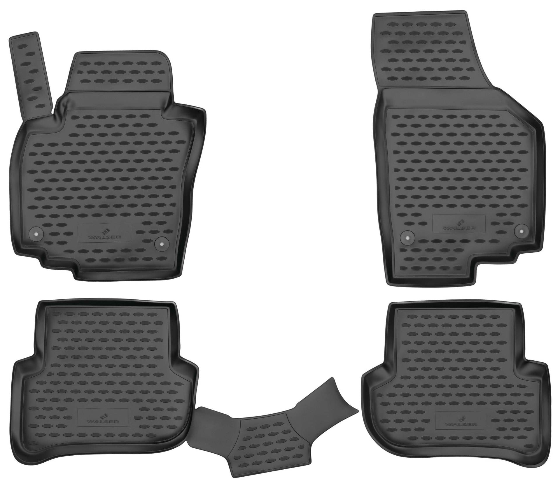 Gummimatten XTR für Skoda Yeti 05/2009 - 12/2017 Gummimatten XTR für Skoda Yeti 05/2009 - 12/2017 von WALSER