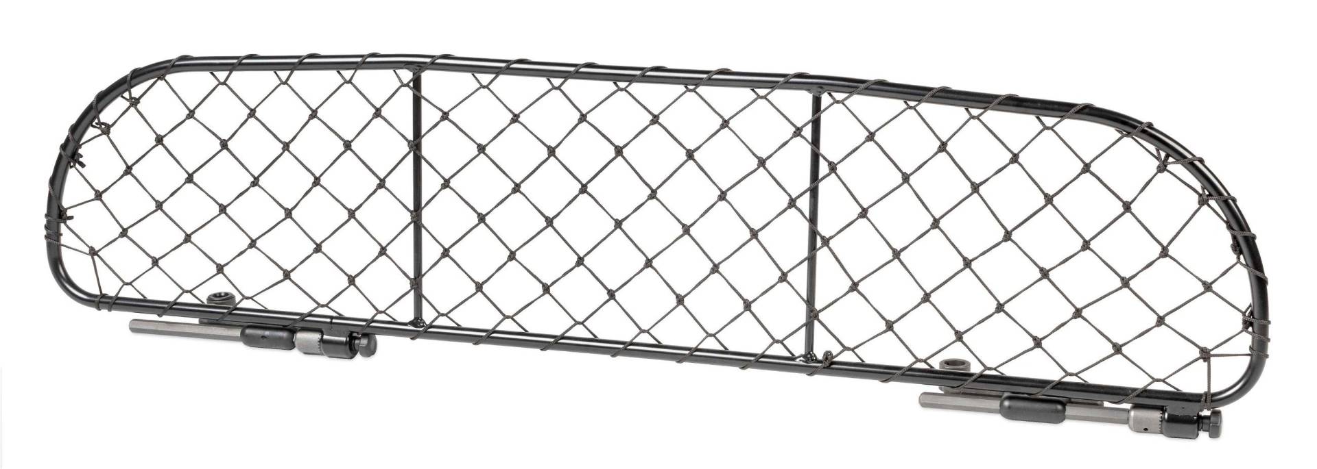 Hundegitter Dog Guard, Trenngitter für Hunde mit Nylonnetz, Auto Schutzgitter schwarz, Größe 15 - 1190x260mm von WALSER