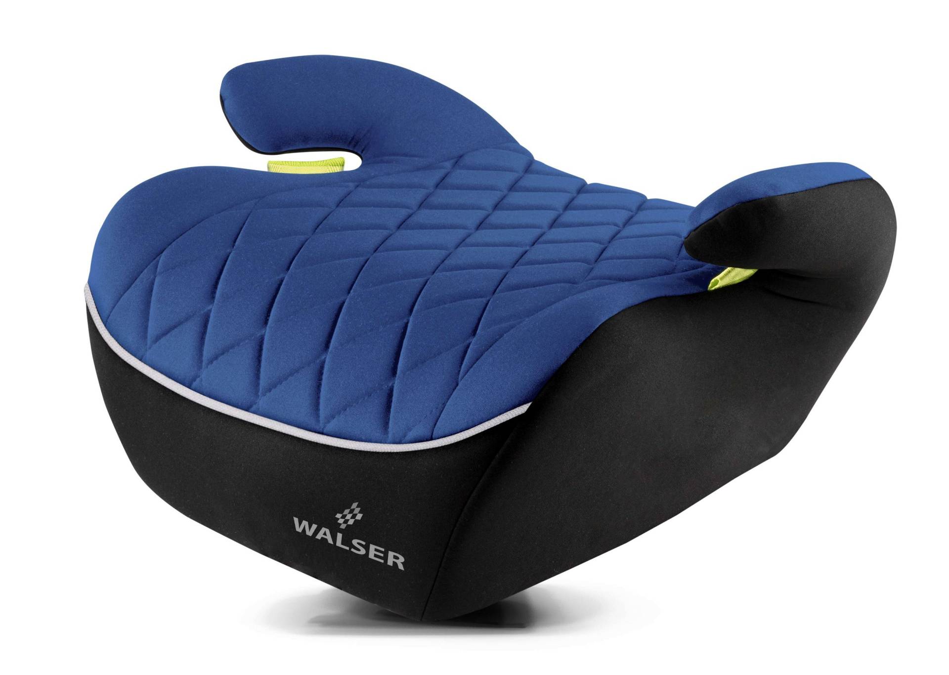 Kindersitzerhöhung Andy, Premium Sitzerhöhung Auto ECE R 129 geprüft, Kindersitz schwarz/blau von WALSER