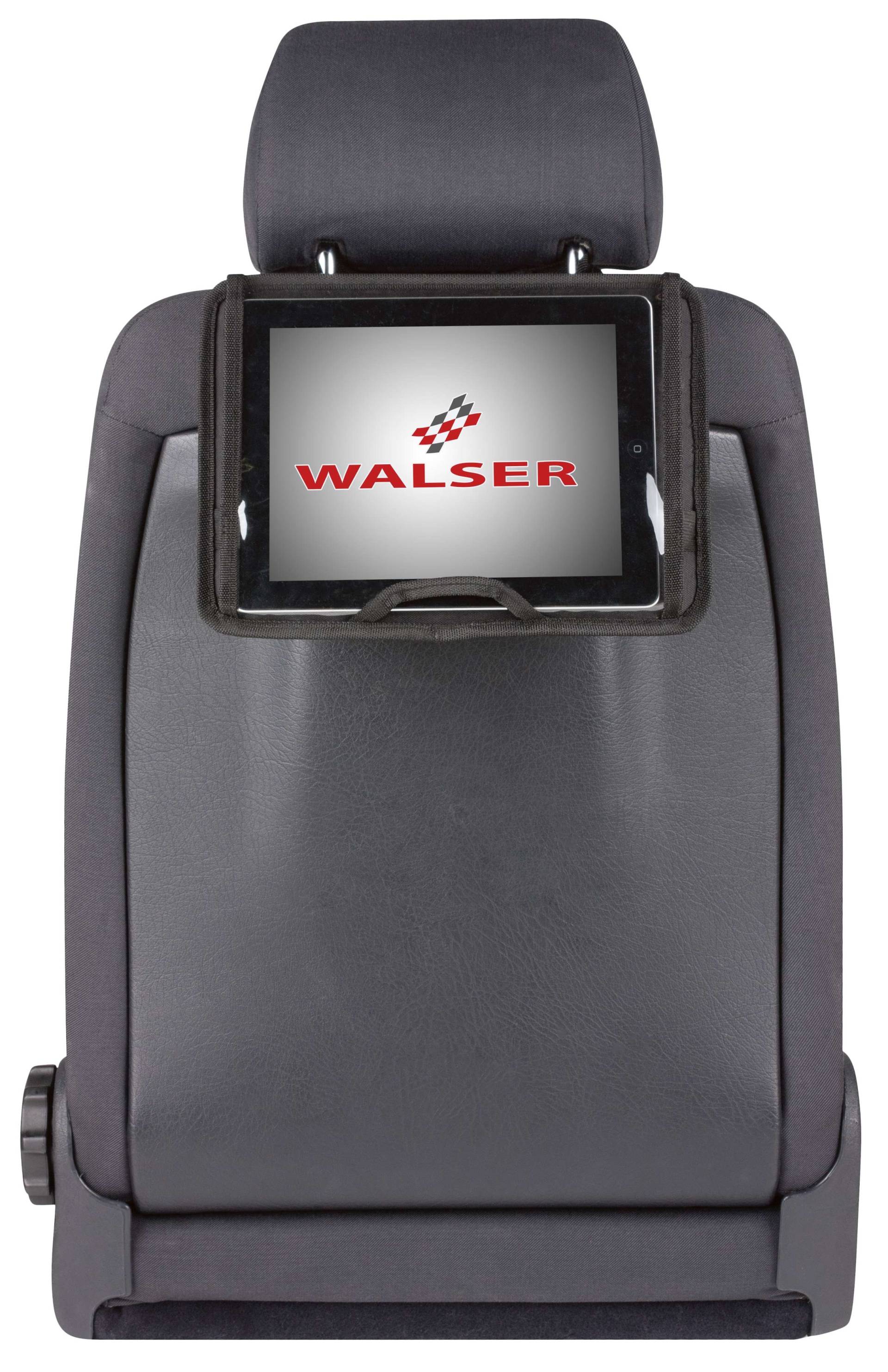 Kopfstützen-Tablet-Halter High Road, Rücksitztasche schwarz Kopfstützen-Tablet-Halter High Road, Rücksitztasche schwarz von Walser GmbH