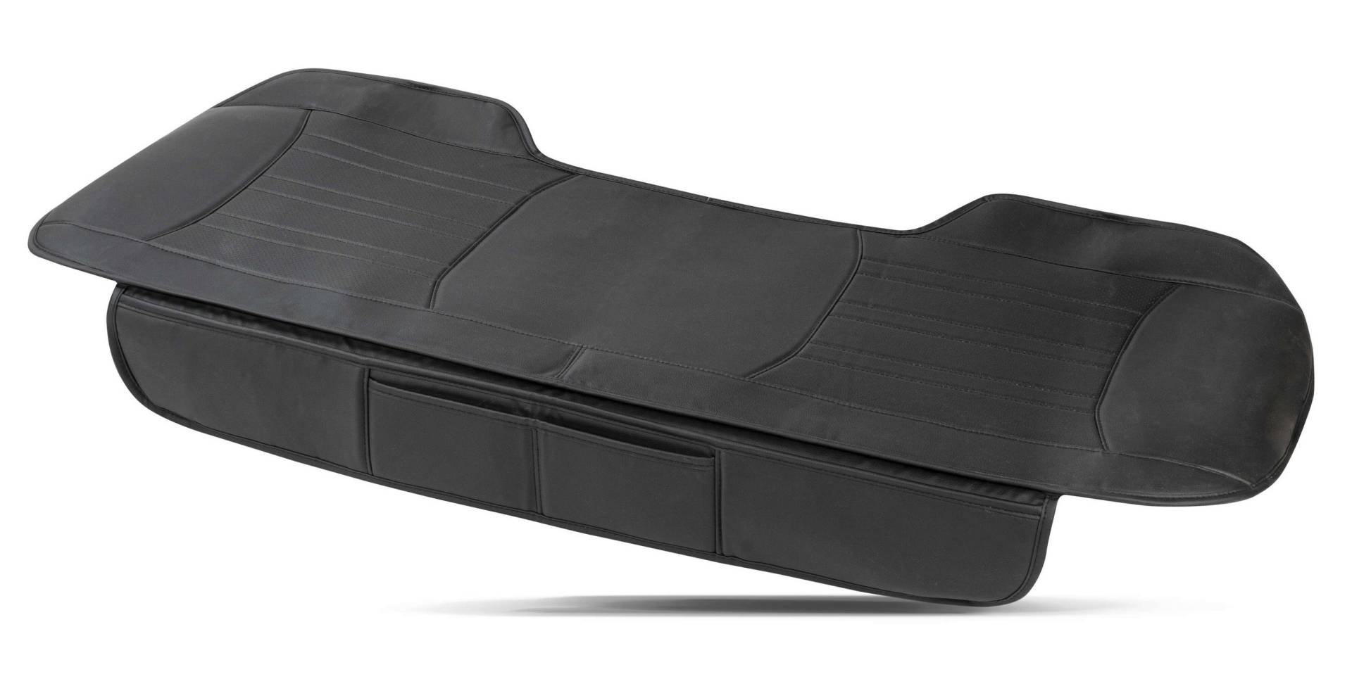 PKW Sitzauflage Fernando, Auto Sitzaufleger Rücksitzbank, Auto Sitzschoner Sitzfläche 1 Stück schwarz von WALSER