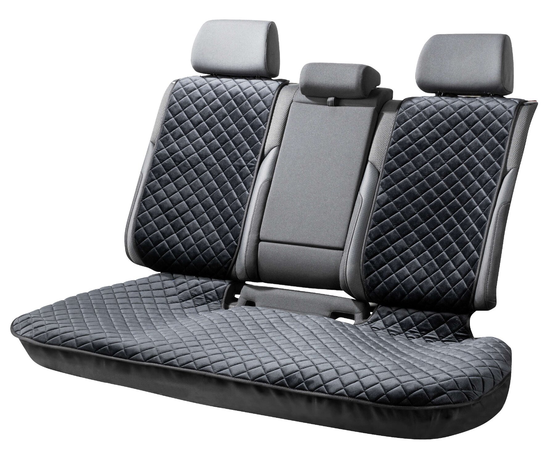 PKW-Sitzaufleger Comfortline Luxor inkl. Anti-Rutsch-Beschichtung, Auto-Sitzauflage für 1 Rücksitzbank von WALSER