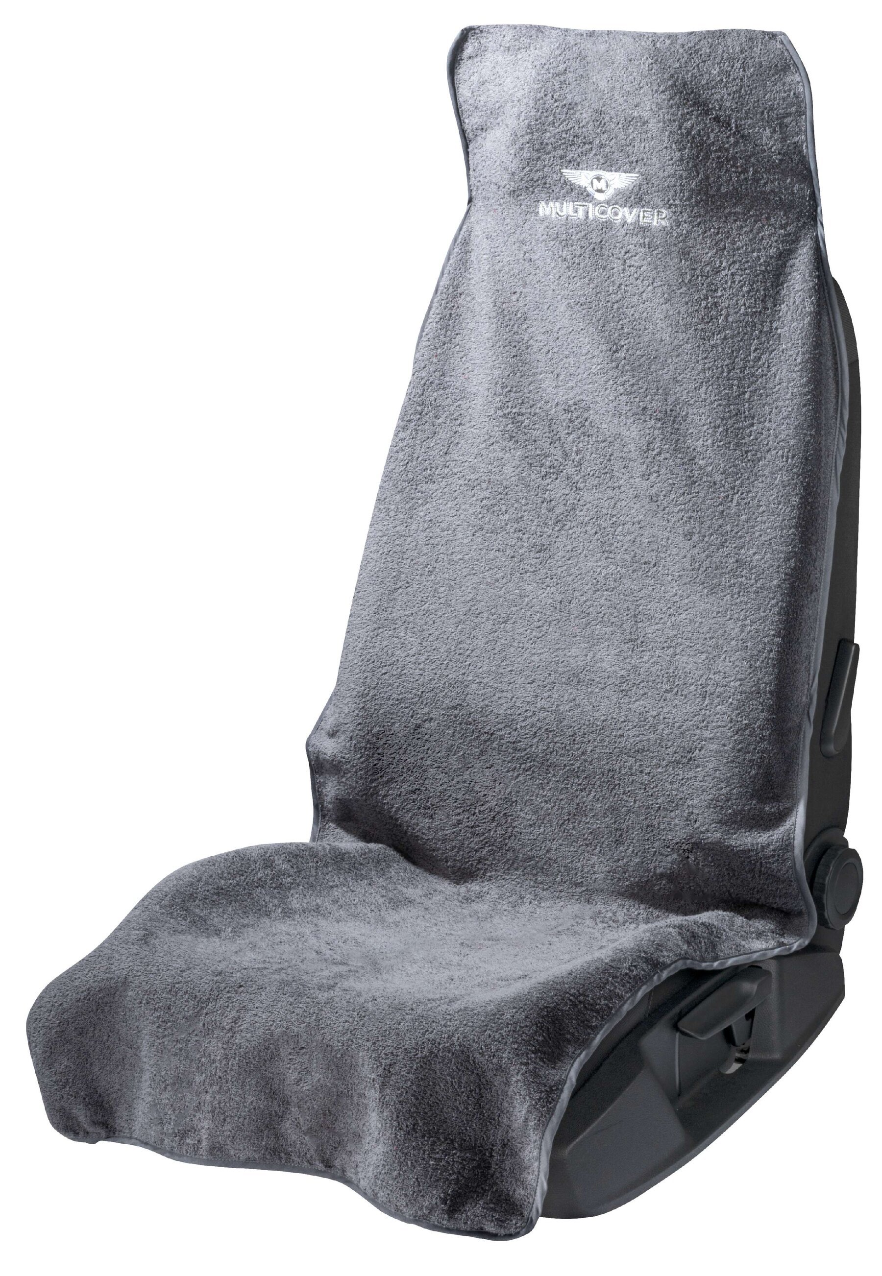PKW-Sitzaufleger Multicover, Auto-Sitzauflage waschbar grau von WALSER
