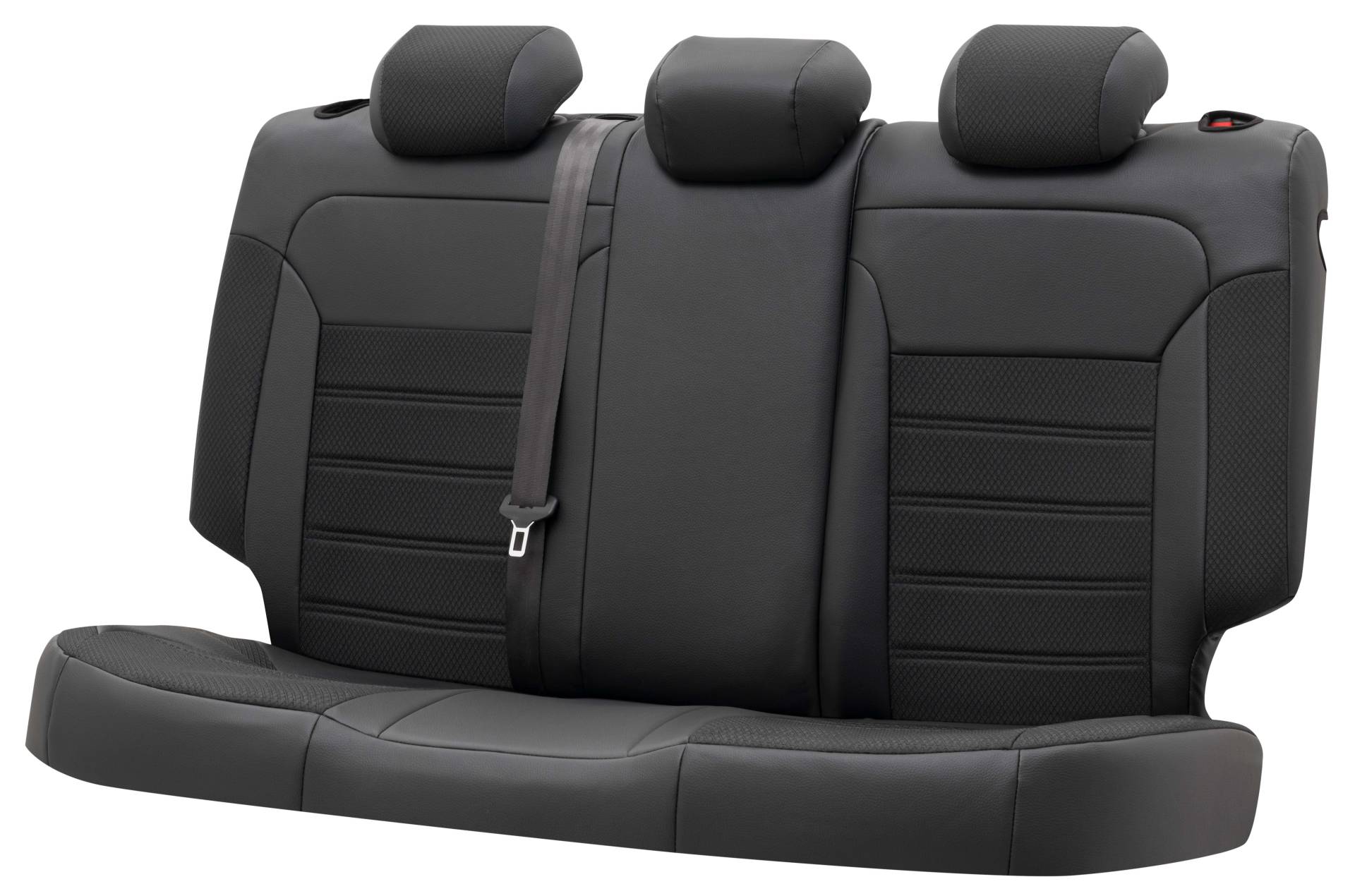 Passform Sitzbezug Aversa für Hyundai i20 II (GB, IB) 11/2014-Heute, 1 Rücksitzbankbezug für Normalsitze von WALSER