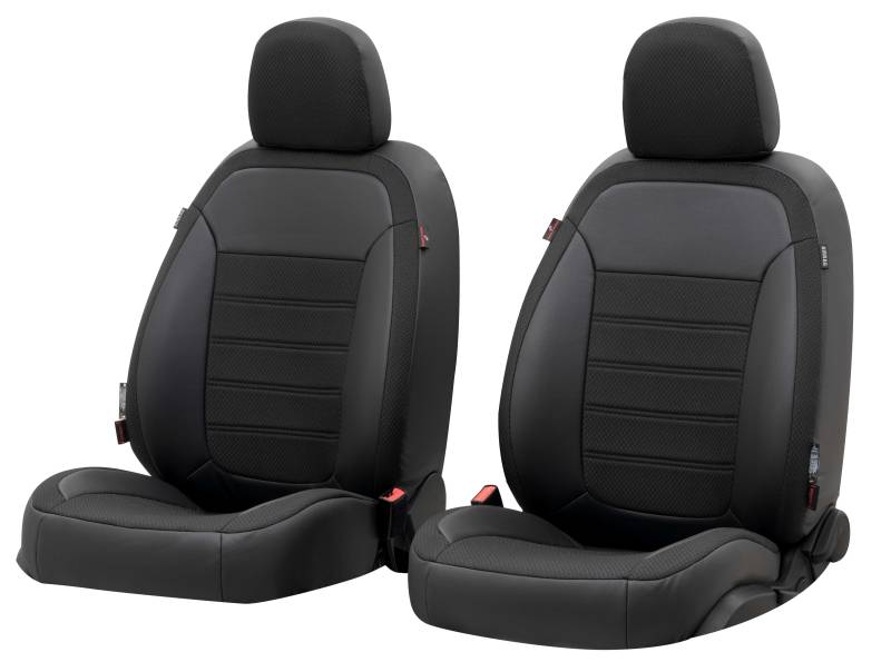 Passform Sitzbezug Aversa für Opel Corsa E (X15) 09/2014-Heute, 2 Einzelsitzbezüge für Normalsitze von WALSER