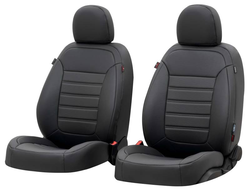 Passform Sitzbezug Robusto für Nissan Micra IV (K13K) 05/2010-Heute, 2 Einzelsitzbezüge für Normalsitze von WALSER