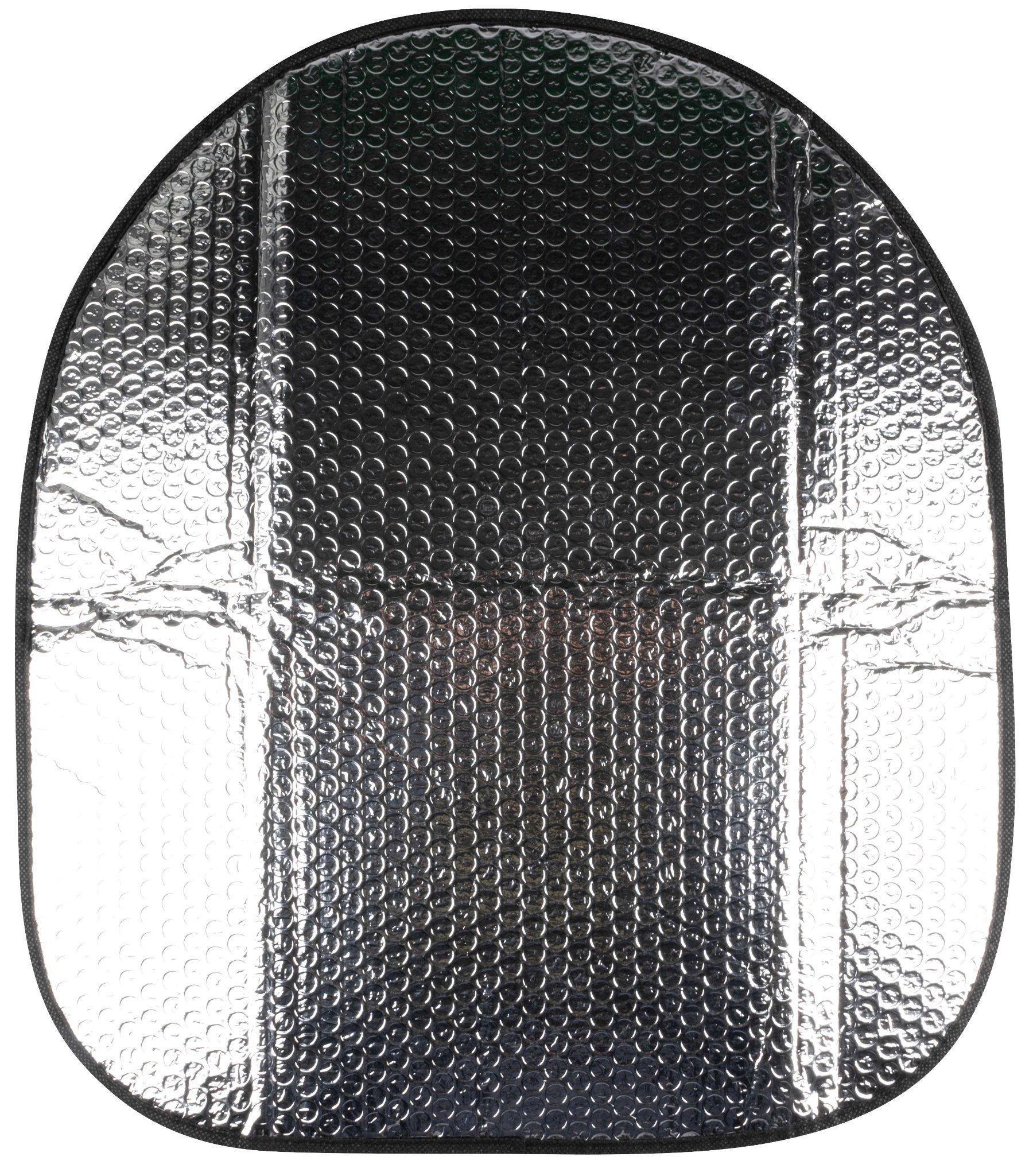 Thermo-Lenkradschutz, Sonnen- und Hitzeschutz-Lenkrad, Lenkradabdeckung 50x44 cm silber von WALSER