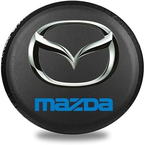 Ersatzradabdeckung, wasserdicht, Reserveradabdeckung, staubdicht, für Mazda MX6 R3 M2 M3 M5 M6 MX5 RX7 RX8 A8, 15inch Ersatzradabdeckung, wasserdicht, Reserveradabdeckung, staubdicht, für Mazda MX6 R3 M2 M3 M5 M6 MX5 RX7 RX8 A8, 15inch von WANGAIDCE