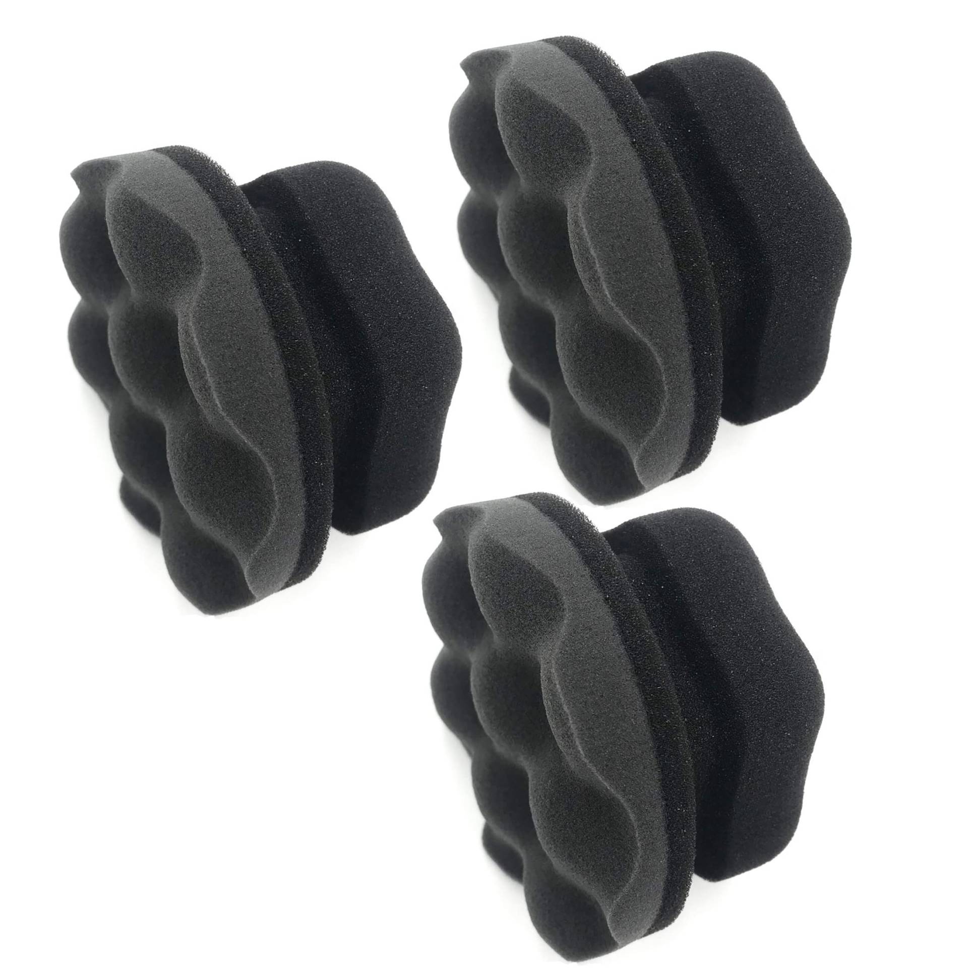 3pcs Reifen-Dressing-Applikator Reifenglanz-Applikator-Dressing-Pad mit Hex-Grip-Design Wiederverwendbarer Reifenreiniger-Schwamm 3pcs Reifen-Dressing-Applikator Reifenglanz-Applikator-Dressing-Pad mit Hex-Grip-Design Wiederverwendbarer Reifenreiniger-Schwamm von WANGCL