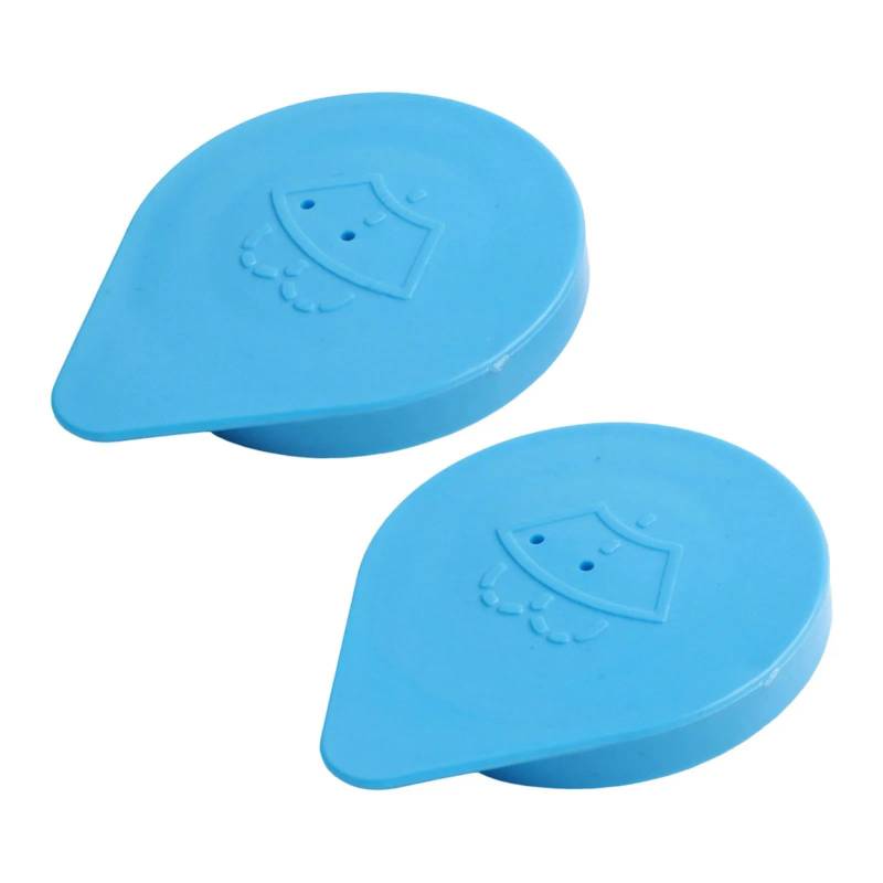 WANGXI 2Pcs Reservoir Flaschendeckel Auto Windschild Scheibenwischer Waschflüssigkeit Tank Topf Abdeckung Deckel,für Nissan Micra K12 Hinweis E11,28913-AX600 von WANGXI