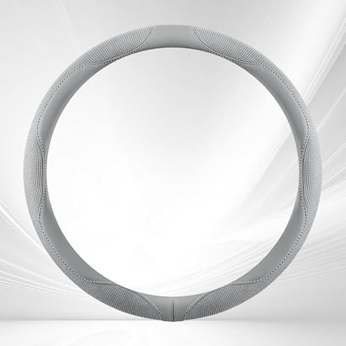 Lenkradbezug Für Toyota C-HR Hybrid 2024 2025, Lenkradbezug Leder Auto Lenkradbezug Steering Wheel Cover Vier Jahreszeiten Anti Rutsch Lenkradhüllen, Gray-Round Lenkradbezug Für Toyota C-HR Hybrid 2024 2025, Lenkradbezug Leder Auto Lenkradbezug Steering Wheel Cover Vier Jahreszeiten Anti Rutsch Lenkradhüllen, Gray-Round von WANGZENIU