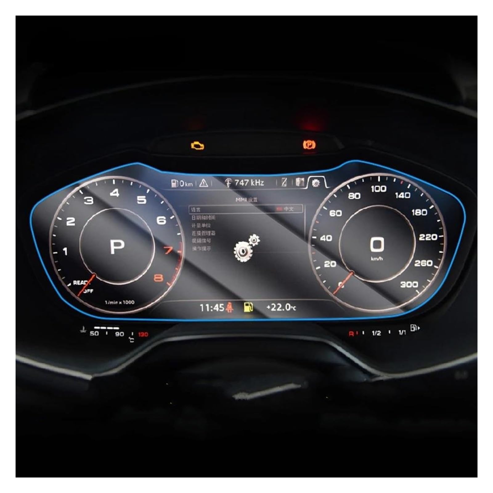 Auto Navigation Schutzfolie Für TT Für TTS 2017 2018 2019 Automotive Interior Instrument Panel Membran LCD Bildschirm Gehärtetes Glas Schutz Film Anti-Scratch GPS Transparent Navi Folie Auto Navigation Schutzfolie Für TT Für TTS 2017 2018 2019 Automotive Interior Instrument Panel Membran LCD Bildschirm Gehärtetes Glas Schutz Film Anti-Scratch GPS Transparent Navi Folie von WANSONGHUI