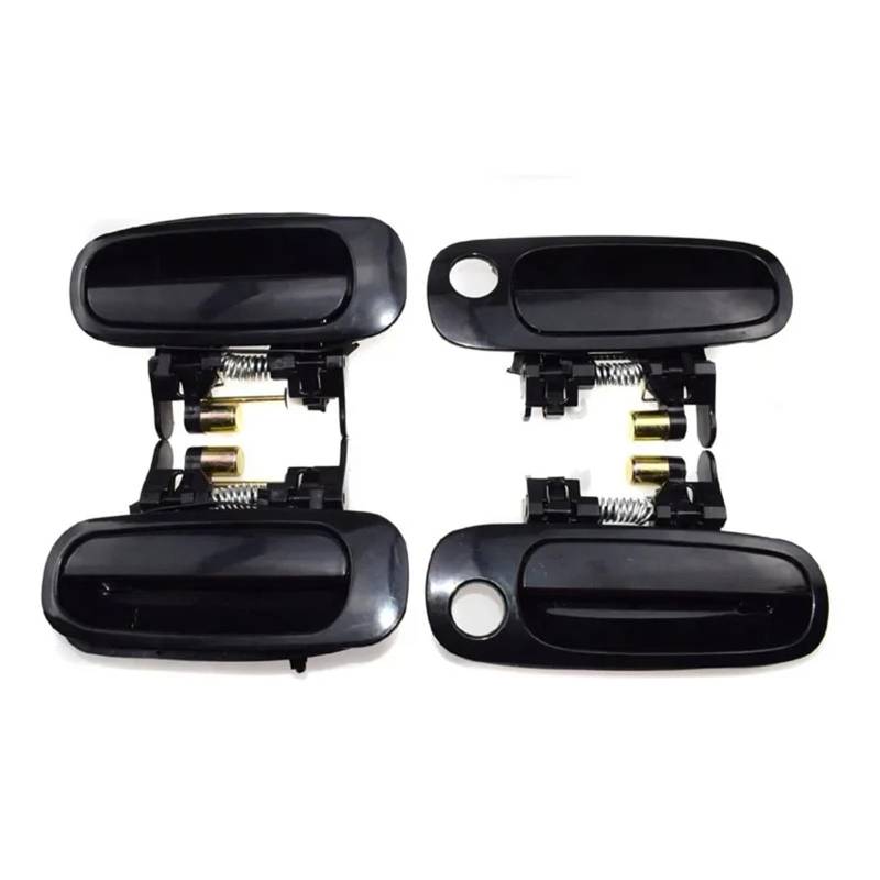 Exterieur Auto Türgriff Für Chevrolet Für Prizm 1998-2002 4 Pcs Schwarz Außen Auto Türgriff Links Fahrer & Rechts Passagier Auto Außentürgriff von WANSONGHUI