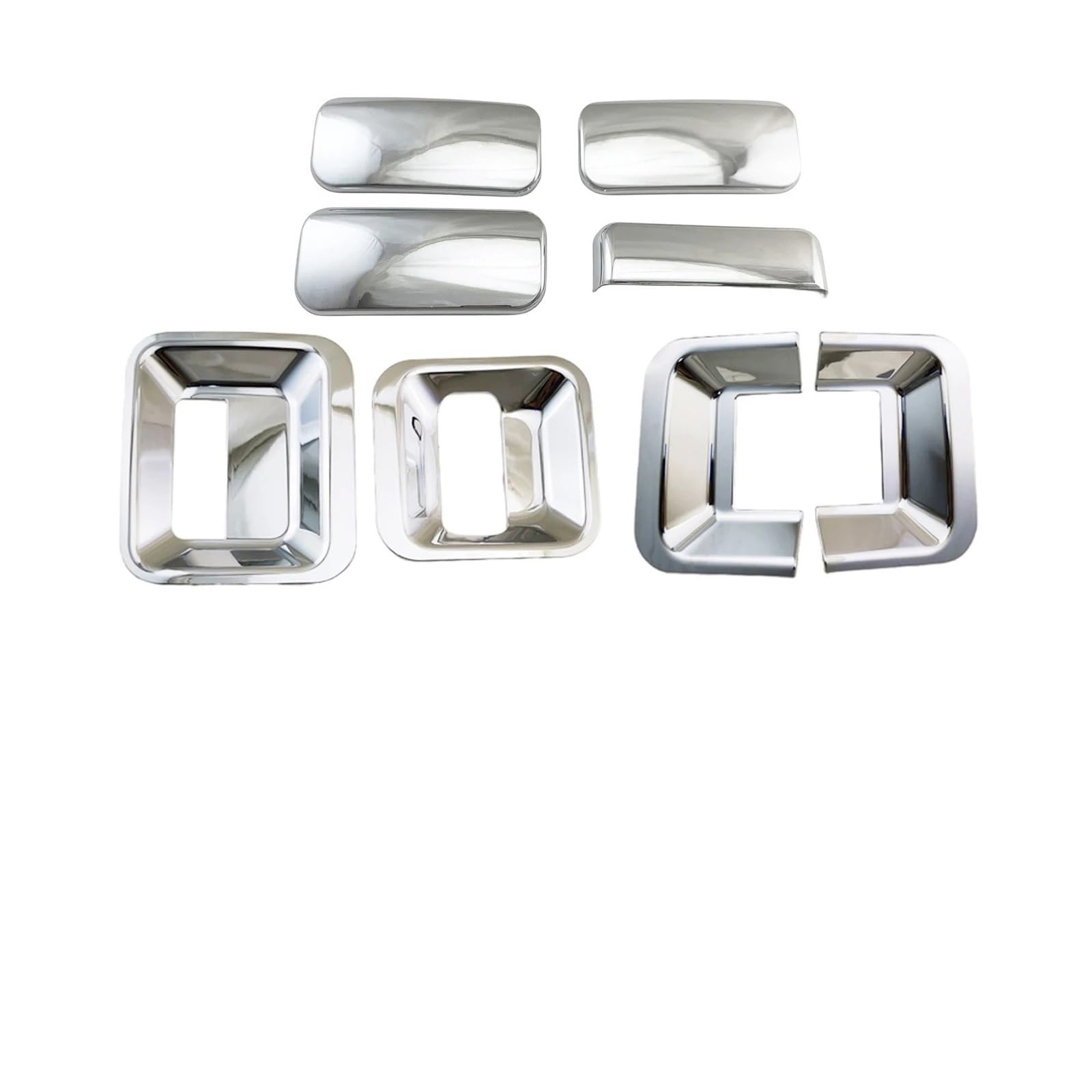 Exterieur Auto Türgriff Für Ford Für Transit Für Tourneo Für MK6 Für MK7 2007-2013 Autozubehör Türgriffschalenabdeckungen Zierpastenstil Auto Außentürgriff(Handle and bowl) von WANSONGHUI