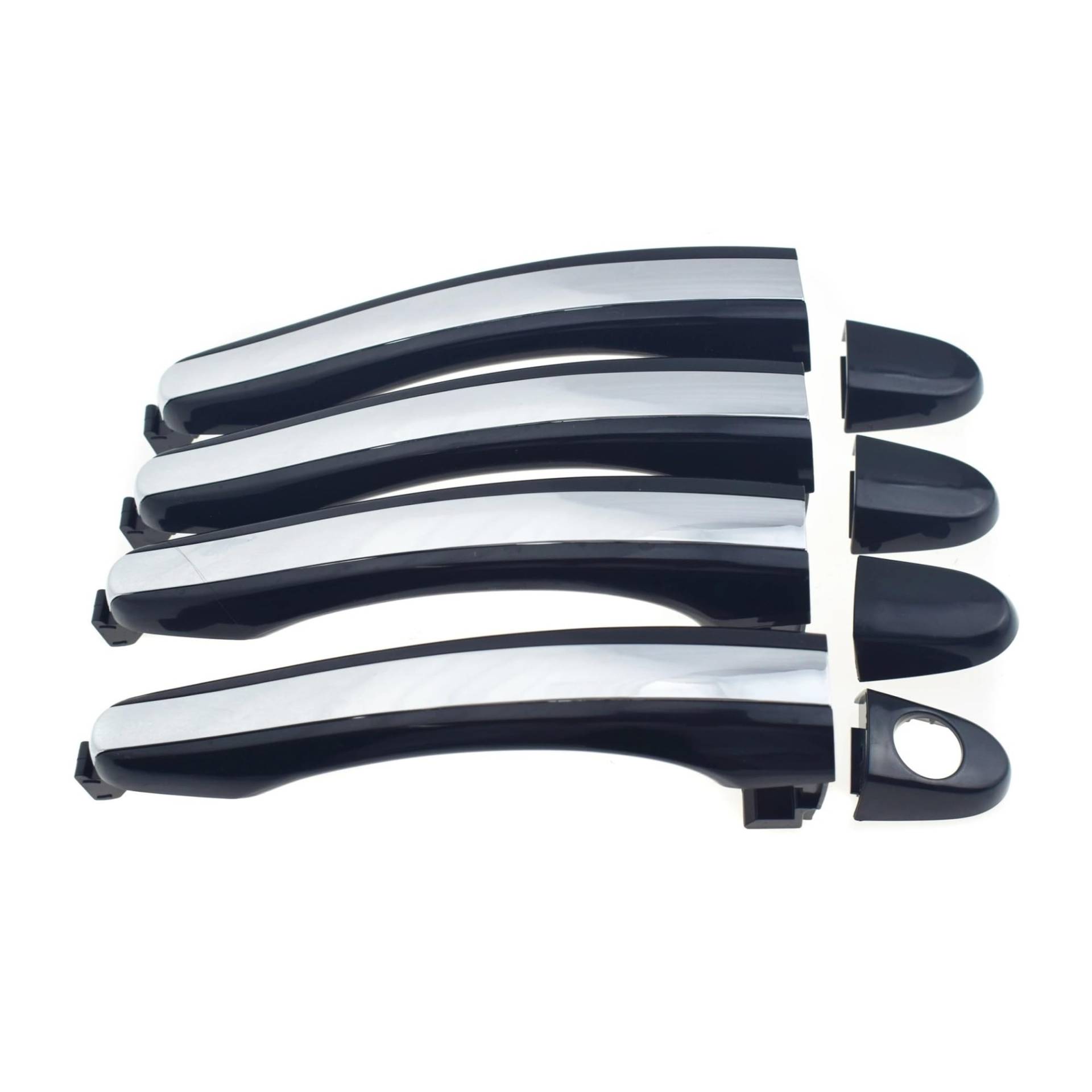 Exterieur Auto Türgriff Für Hyundai Für Azera 3.3L 3.8L V6 2006-2011 Chrom Außentürgriff Vorne Oder Hinten Links Oder Rechts Auto Außentürgriff(Front Rear 4pcs) von WANSONGHUI
