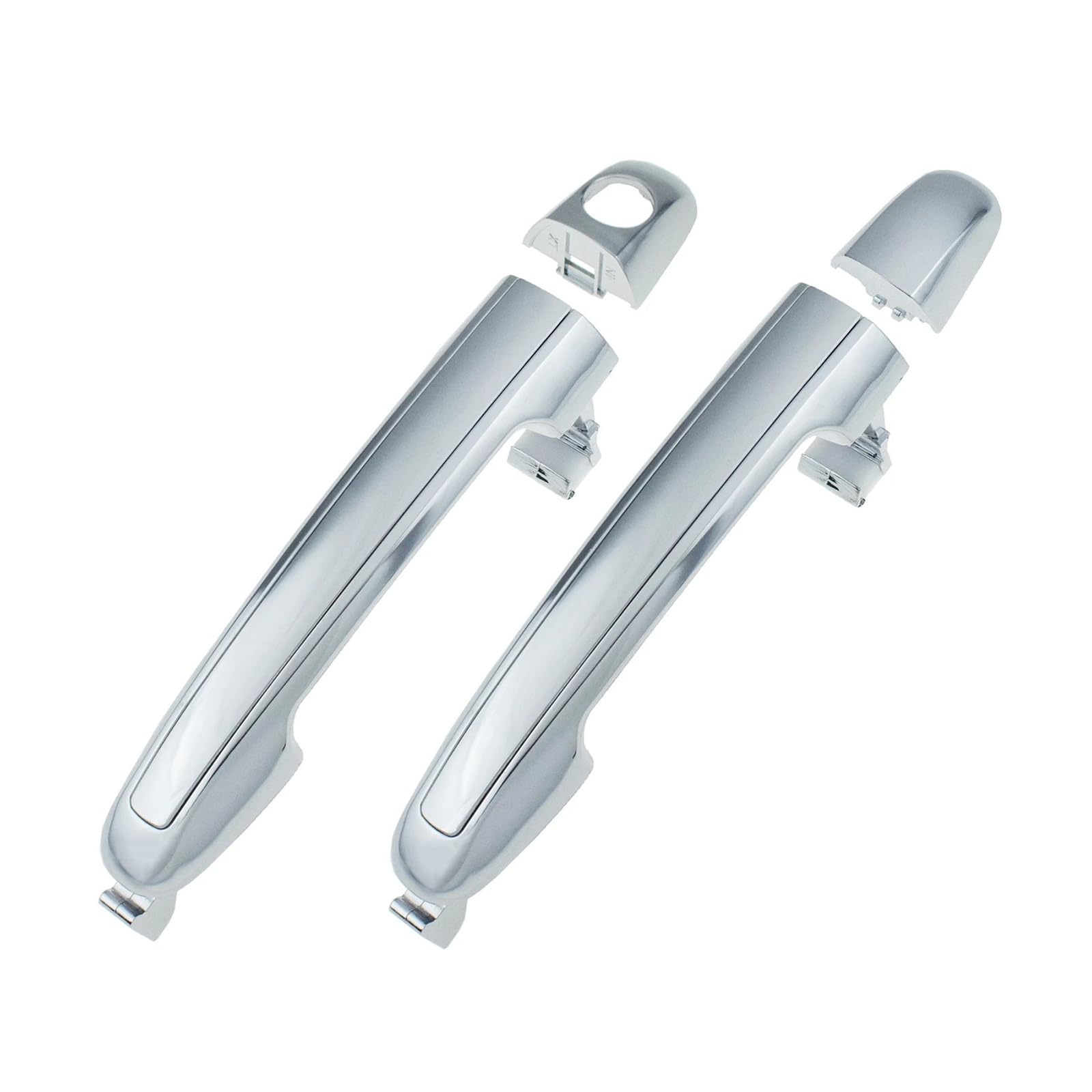 Exterieur Auto Türgriff Für Hyundai Für Sonata 2006-2010 2.4L 3.3L Schwarz/Chrom Außen Auto Türgriff Auto Außentürgriff(Front Left Chrome2) von WANSONGHUI