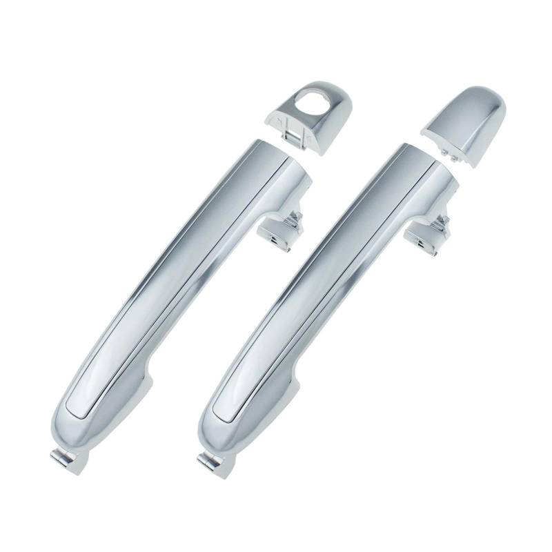 Exterieur Auto Türgriff Für Hyundai Für Sonata 2006-2010 2.4L 3.3L Schwarz/Chrom Außen Auto Türgriff Auto Außentürgriff(Front Left Chrome2) von WANSONGHUI
