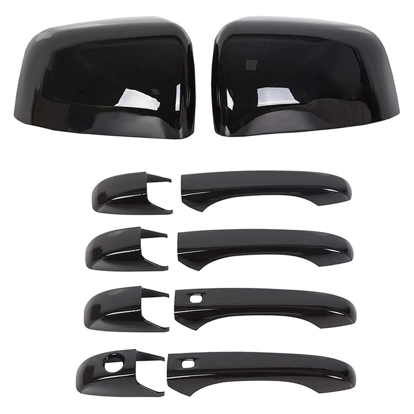 Exterieur Auto Türgriff Für Jeep Für Grand Für Cherokee Für Dodge Für Durango 2011-2020 Schwarze Spiegelabdeckungen + Türgriffabdeckungen Auto Außentürgriff Exterieur Auto Türgriff Für Jeep Für Grand Für Cherokee Für Dodge Für Durango 2011-2020 Schwarze Spiegelabdeckungen + Türgriffabdeckungen Auto Außentürgriff von WANSONGHUI
