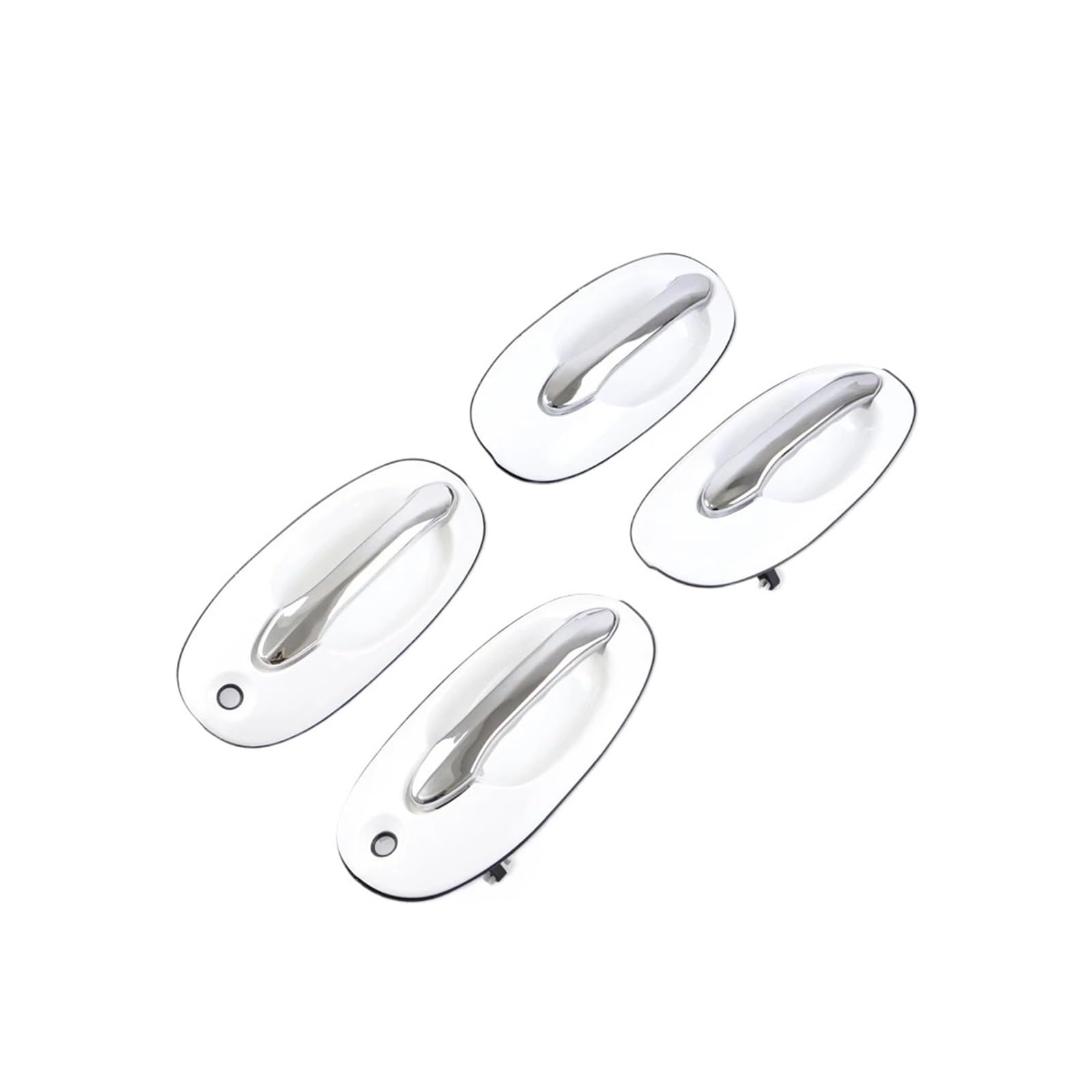 Exterieur Auto Türgriff Für Kia Für Carnival 2000-2006 Äußerer Außentürgriff Vorne Weißer Griff Auto Außentürgriff(1 set) von WANSONGHUI