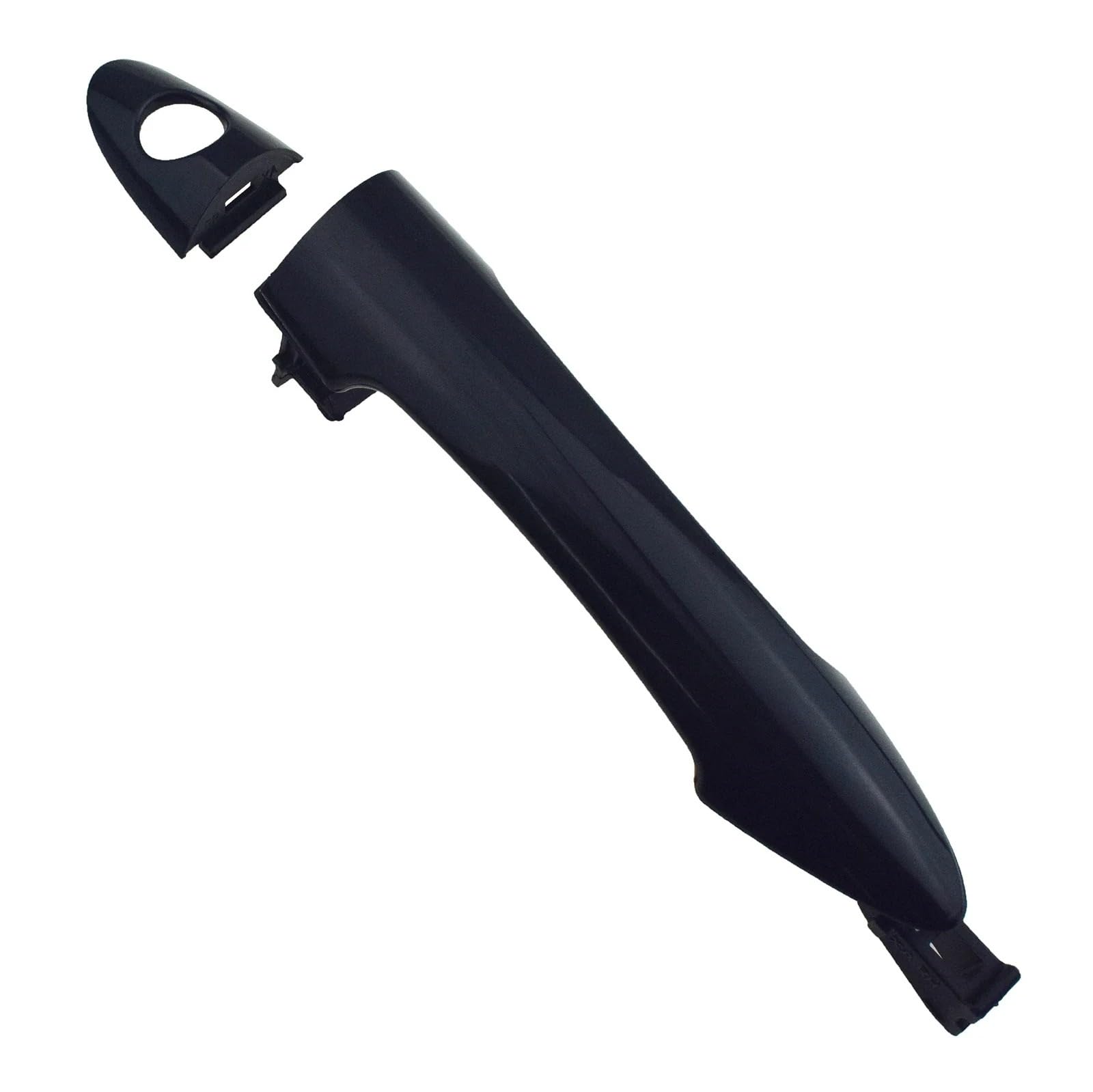 Exterieur Auto Türgriff Für Kia Für Picanto Für Morgen 2011-2016 Chrom/Schwarz Vorne Hinten Links Rechts Außentürgriff Auto Außentürgriff(Black Front Right) von WANSONGHUI