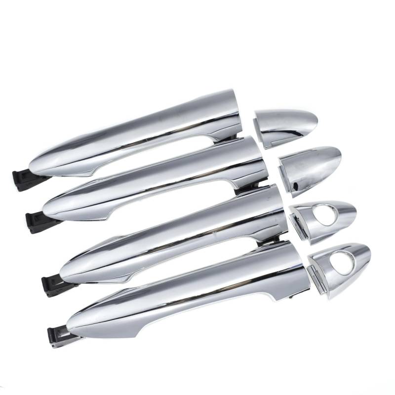 Exterieur Auto Türgriff Für Kia Für Picanto Für Morgen 2011-2016 Chrom/Schwarz Vorne Hinten Links Rechts Außentürgriff Auto Außentürgriff(Front Rear 4pcs) von WANSONGHUI