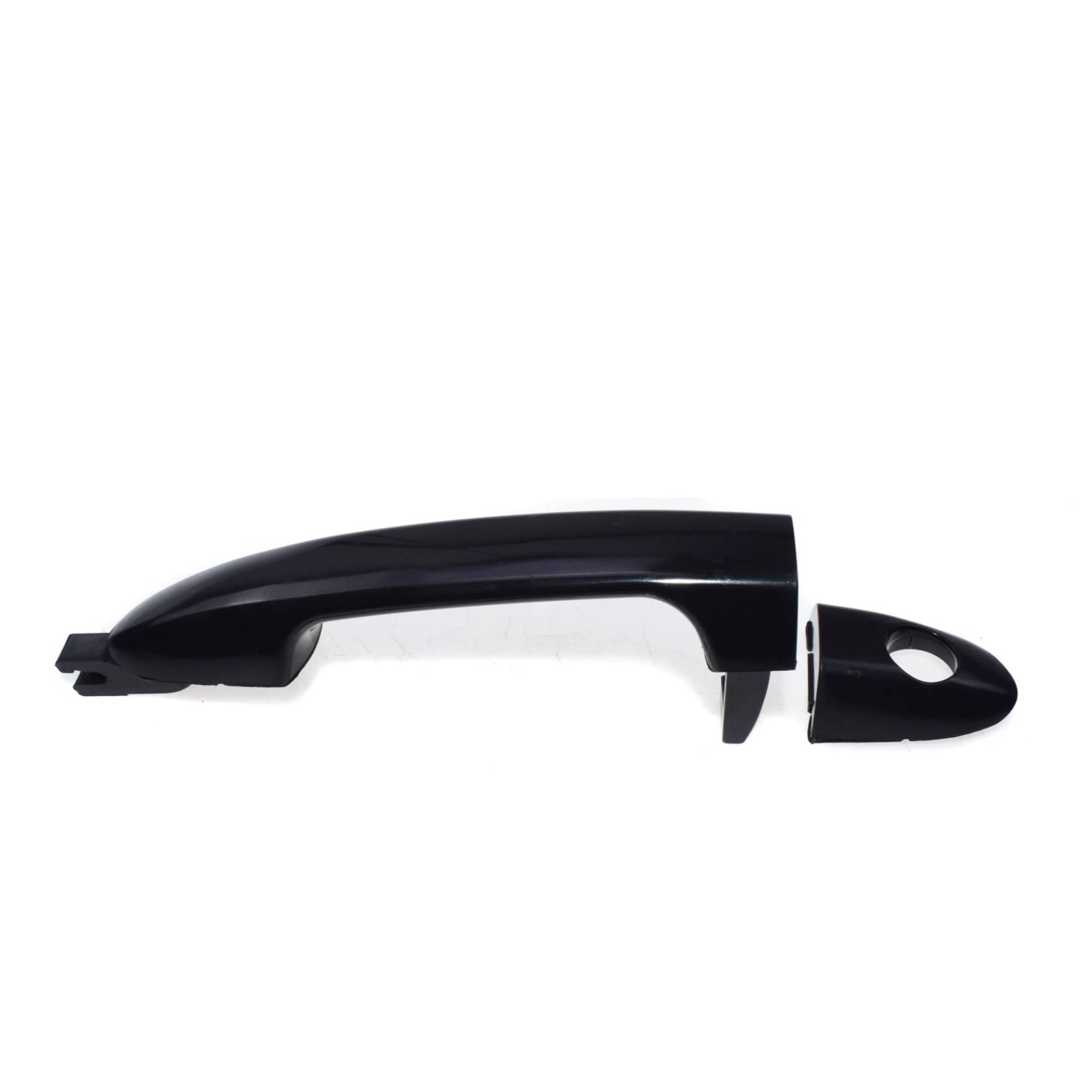 Exterieur Auto Türgriff Für Kia Für Spectra Für Cerato 2.0L 2004-2009 1 Stück Schwarz Auto Außentürgriff Vorne Hinten Links Oder Rechts Auto Außentürgriff(1 Pcs Front Left) von WANSONGHUI