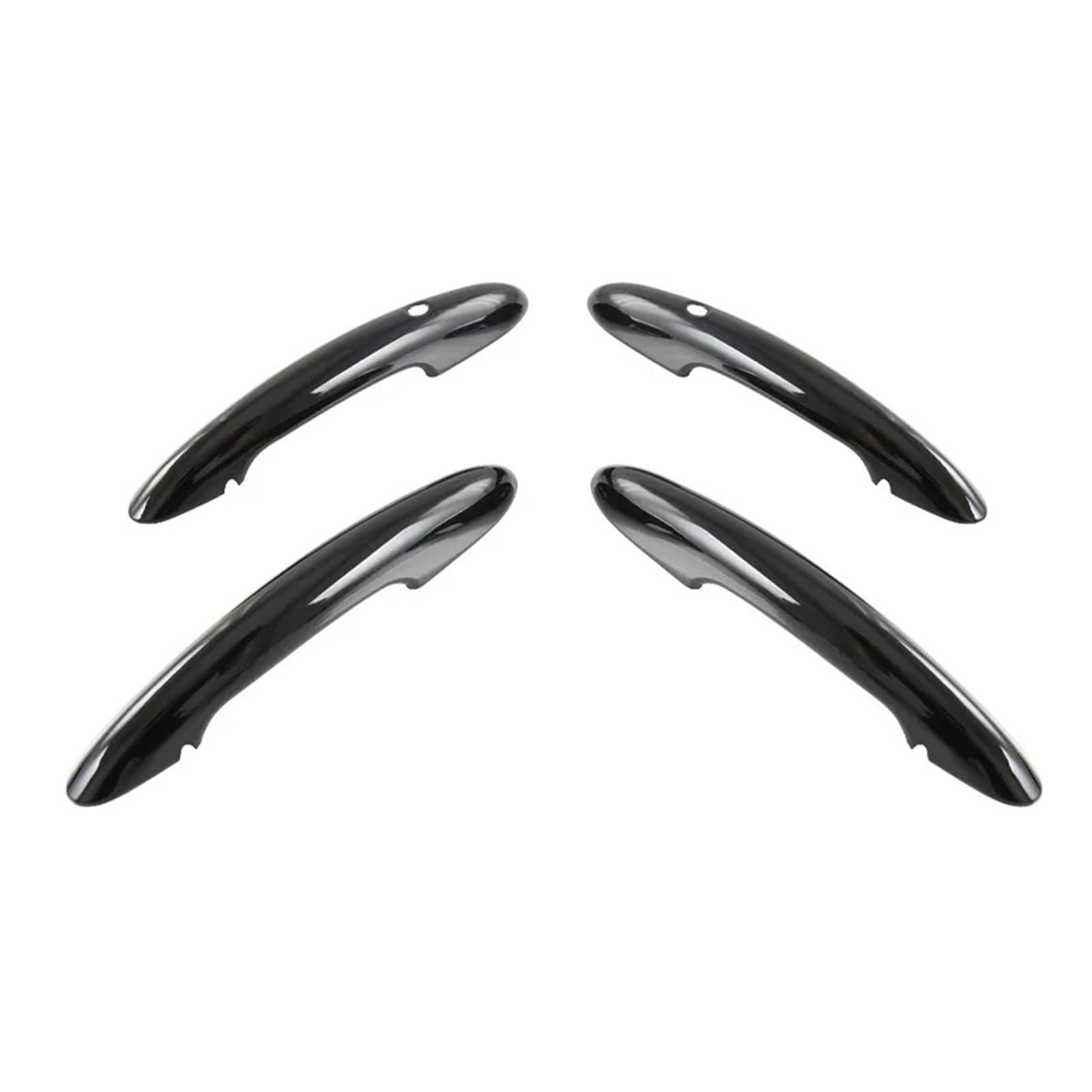 Exterieur Auto Türgriff Für MINI Für F54 Für F55 Für F56 Für F57 Für F60 Türgriff Dekorativer Streifen Auto Außentürgriff(Black-With induction) von WANSONGHUI