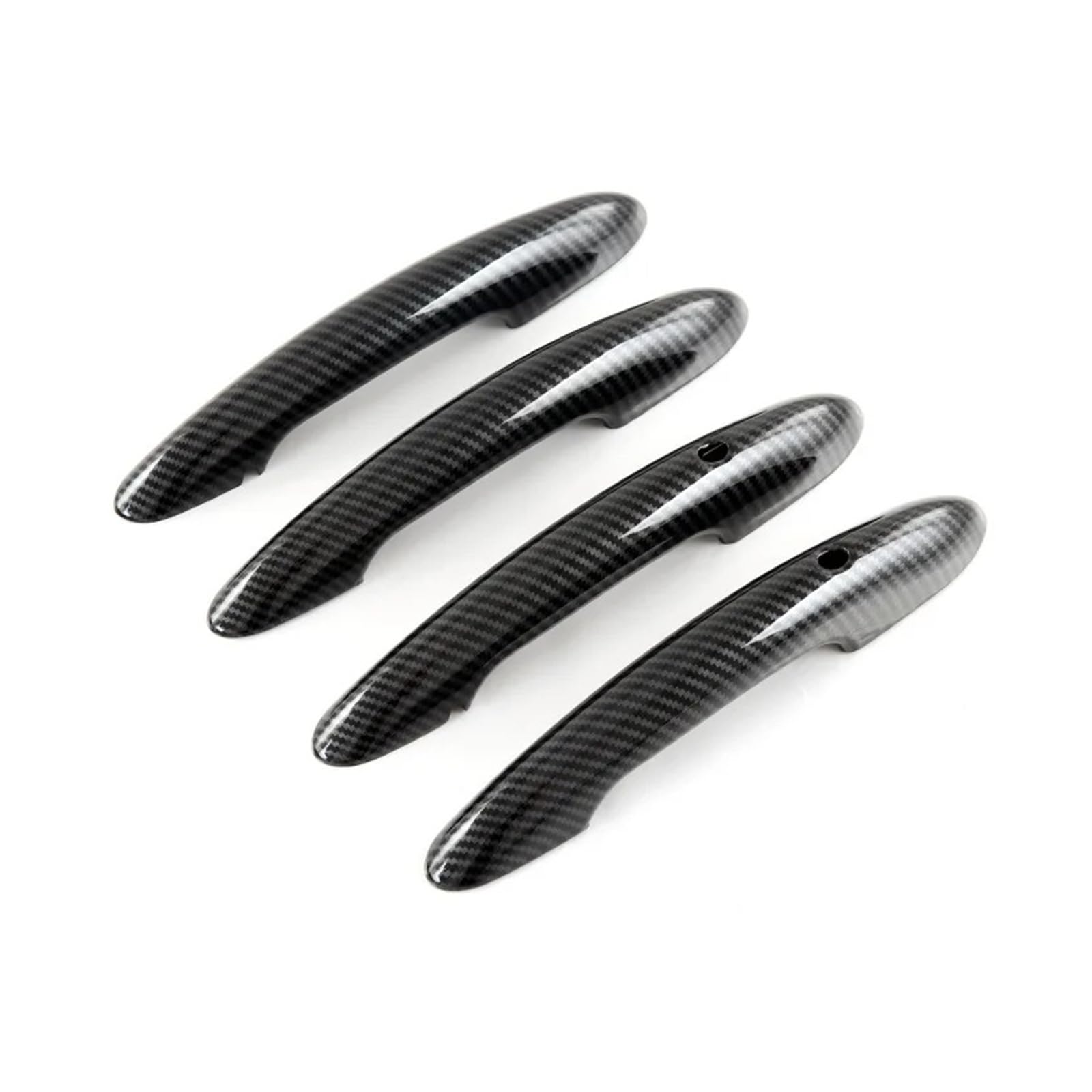 Exterieur Auto Türgriff Für MINI Für F54 Für F55 Für F56 Für F57 Für F60 Türgriff Dekorativer Streifen Auto Außentürgriff(Carbon-Without induc) von WANSONGHUI