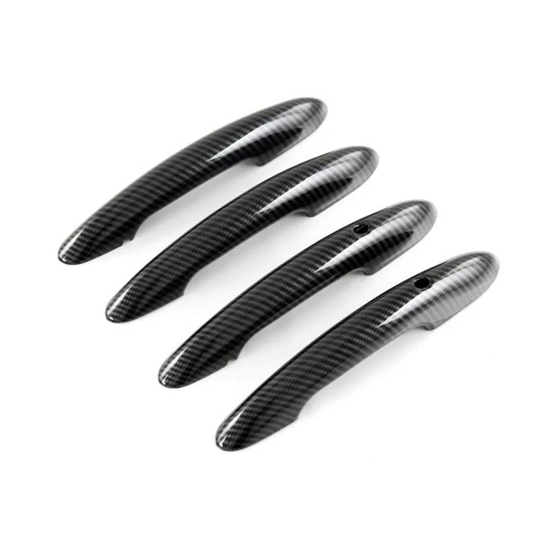 Exterieur Auto Türgriff Für MINI Für F54 Für F55 Für F56 Für F57 Für F60 Türgriff Dekorativer Streifen Auto Außentürgriff(Carbon-Without induc) von WANSONGHUI