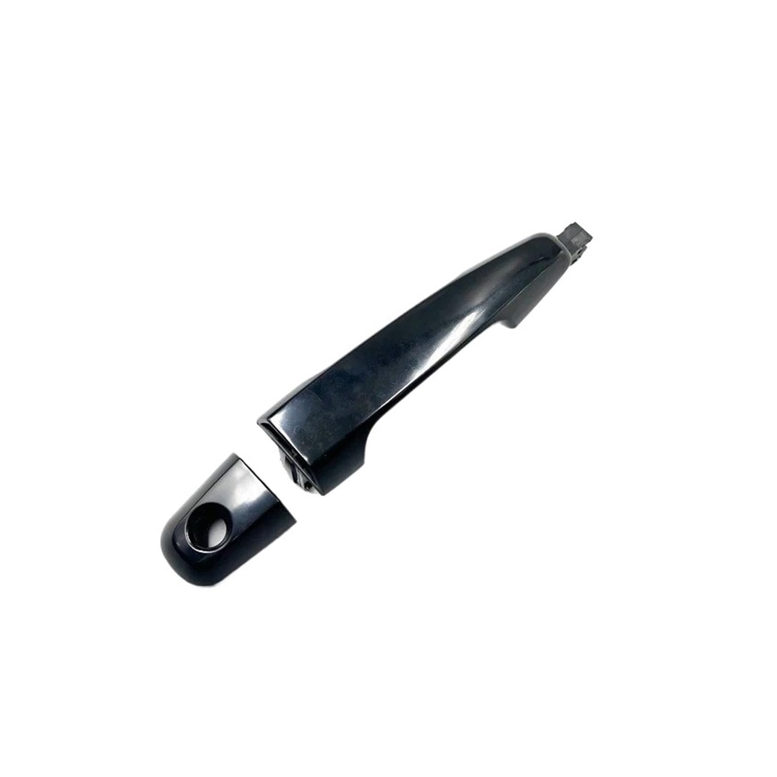 Exterieur Auto Türgriff Für Mitsubishi Für L200 Für Triton Für Strada 2005-2015 Vordertür Hintertür Außengriff Modell Schwarz Auto Außentürgriff(Front Left) von WANSONGHUI