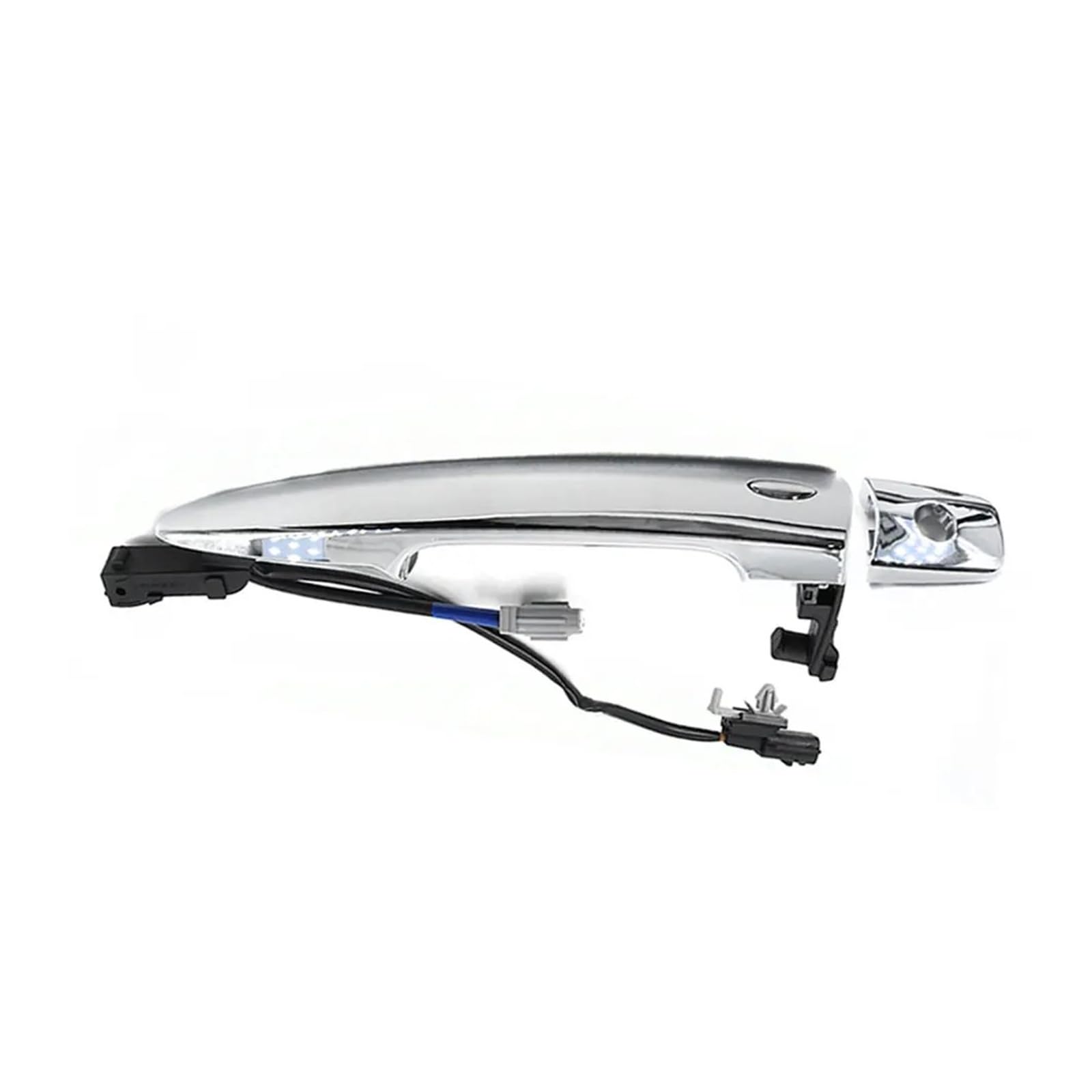 Exterieur Auto Türgriff Für Nissan Für Leaf Für Maxima Für Murano Für Sentra 2 Stück Auto Vorne Links Rechts Außentürgriffe Silber Auto Außentürgriff(Left) von WANSONGHUI
