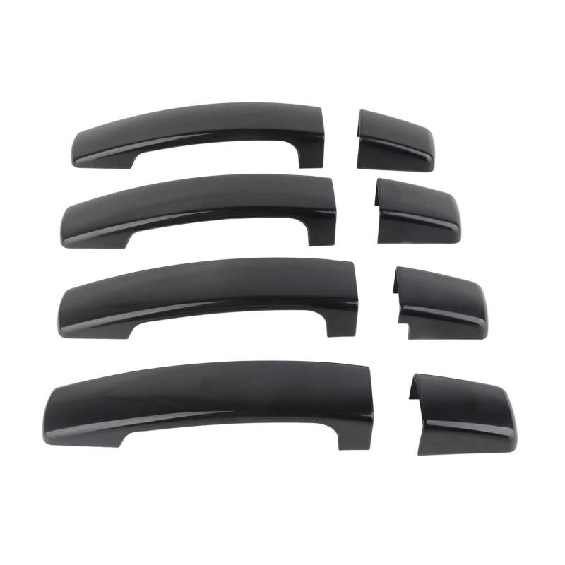 Exterieur Auto Türgriff Für Range Für Rover Für Sport Für Discovery 3 Für Freelander 2 4-teiliges Auto, Glänzend Schwarz, Außentürgriffabdeckung Auto Außentürgriff von WANSONGHUI