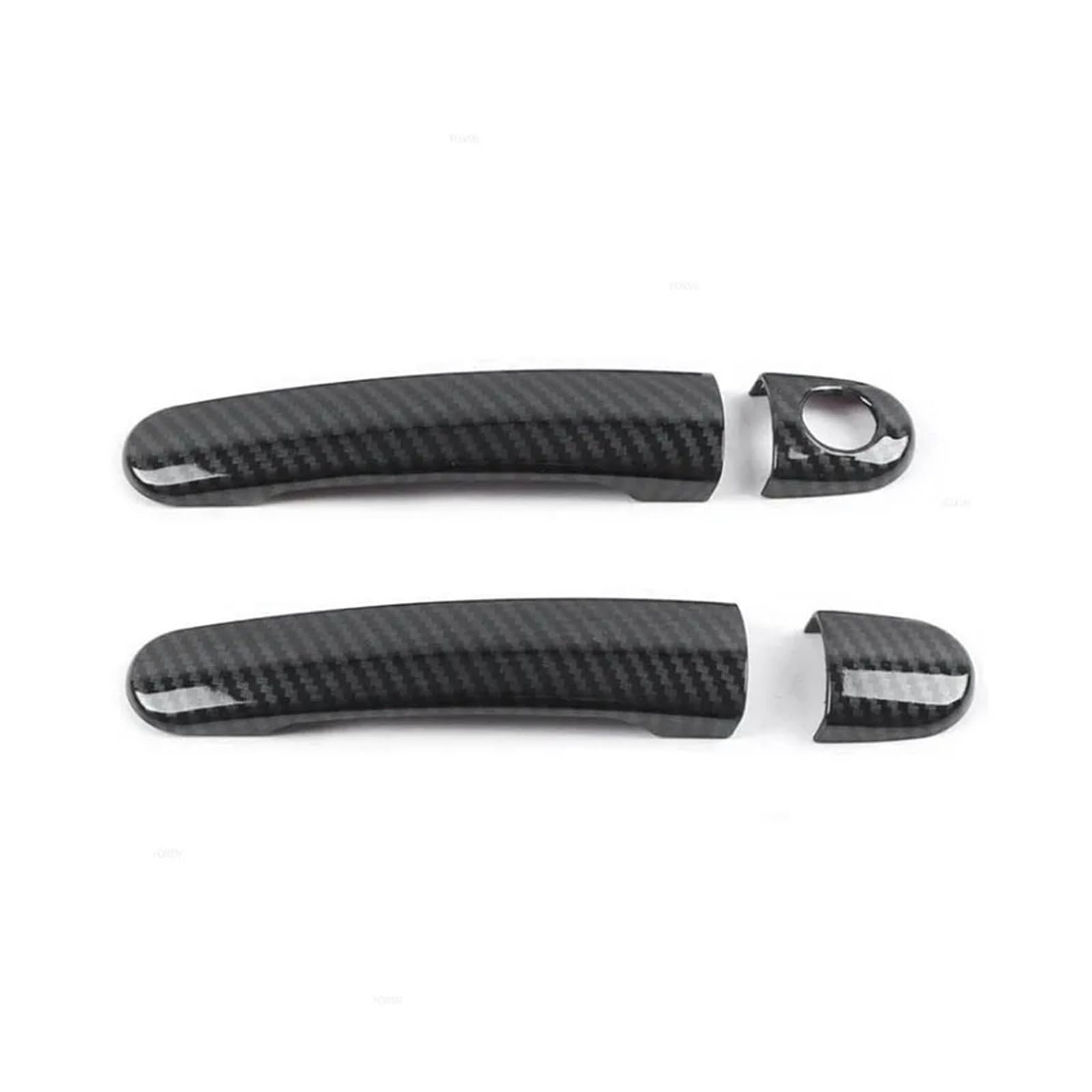 Exterieur Auto Türgriff Für Seat Für Leon Für MK1 Für Toledo Für Ibiza Für Arosa Für Cordoba Für Vario Für Altea Außentürgriffabdeckung Auto Außentürgriff(Carbon Texture 2) von WANSONGHUI